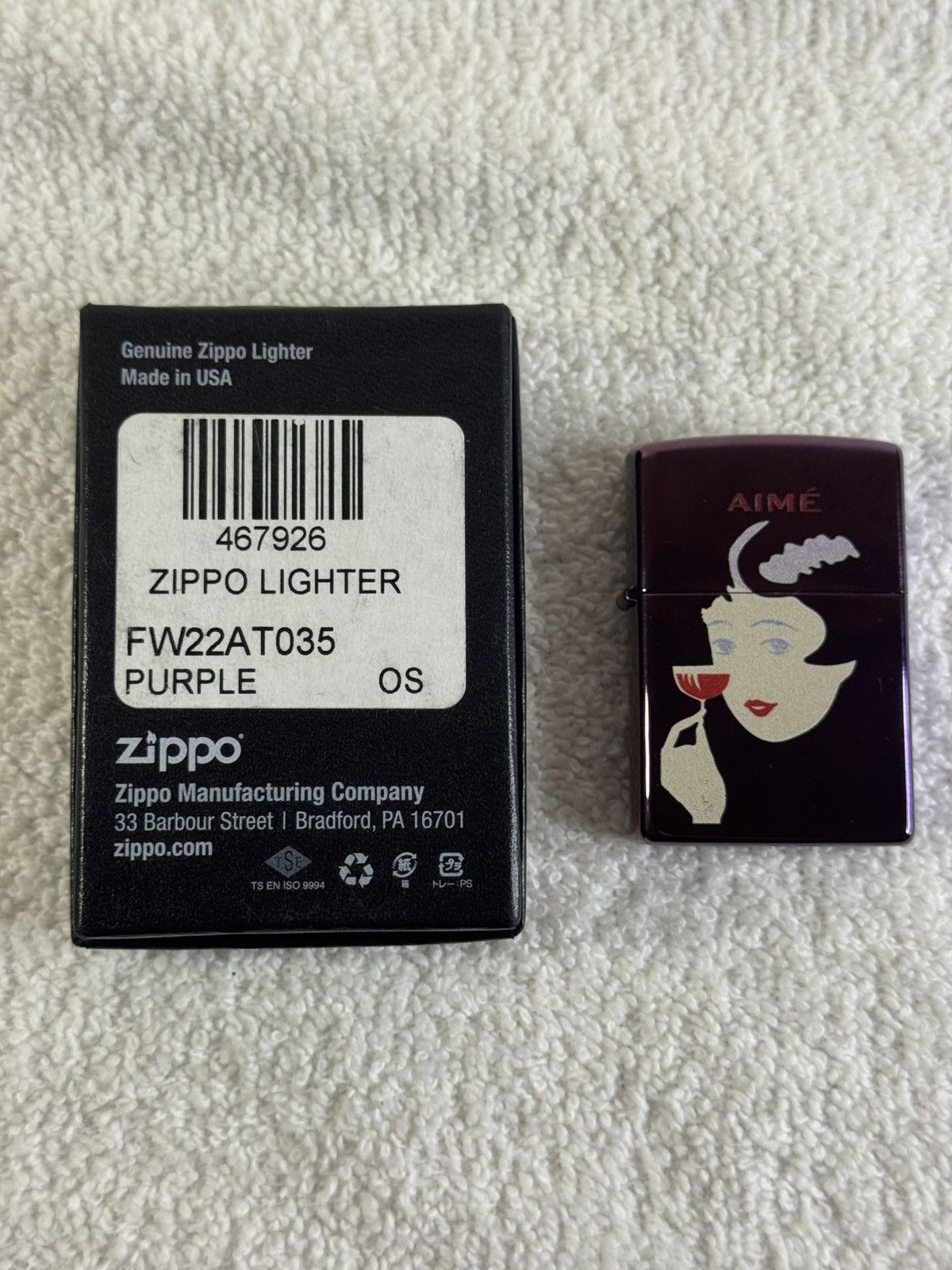 Aime Leon Dore New Aime Leon Dore Martini Graphic Zippo Lighter Size ONE SIZE - 11 Thumbnail