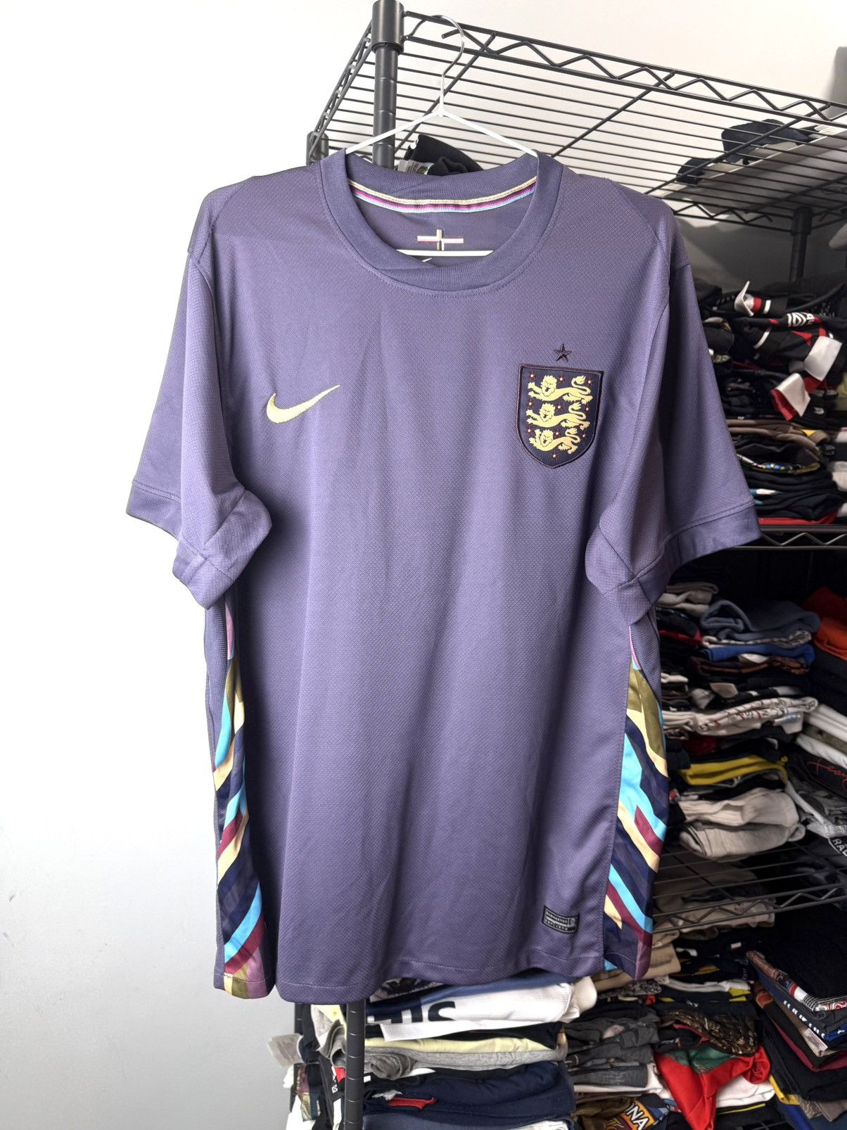 Nike Nike England Soccer Jersey T Shirt Football Size US XL / EU 56 / 4 - 1 Thumbnail