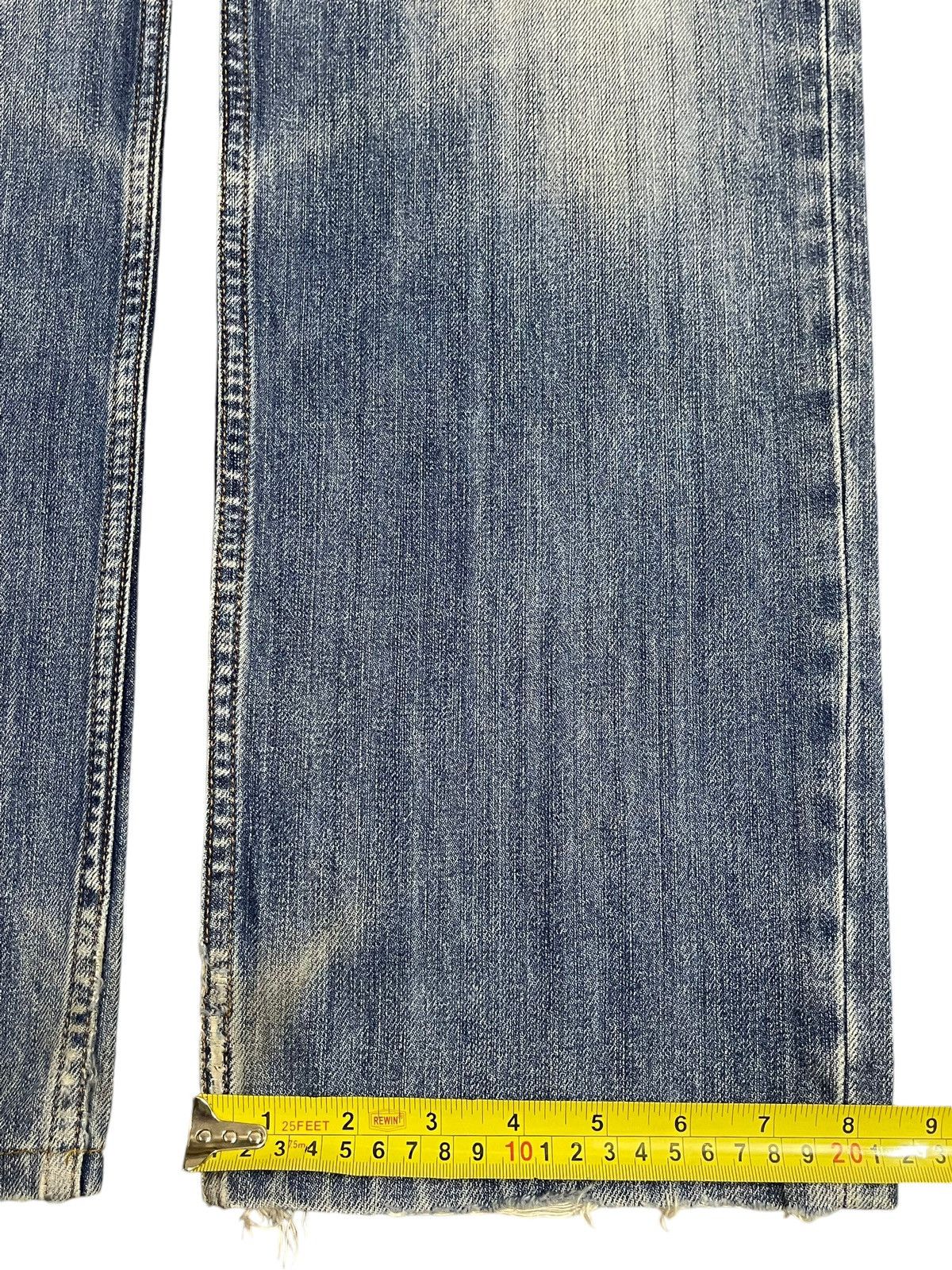 Levi's Vintage 90s Levis 502 Faded Wash Distress Loose Jeans Size US 33 - 17 Thumbnail