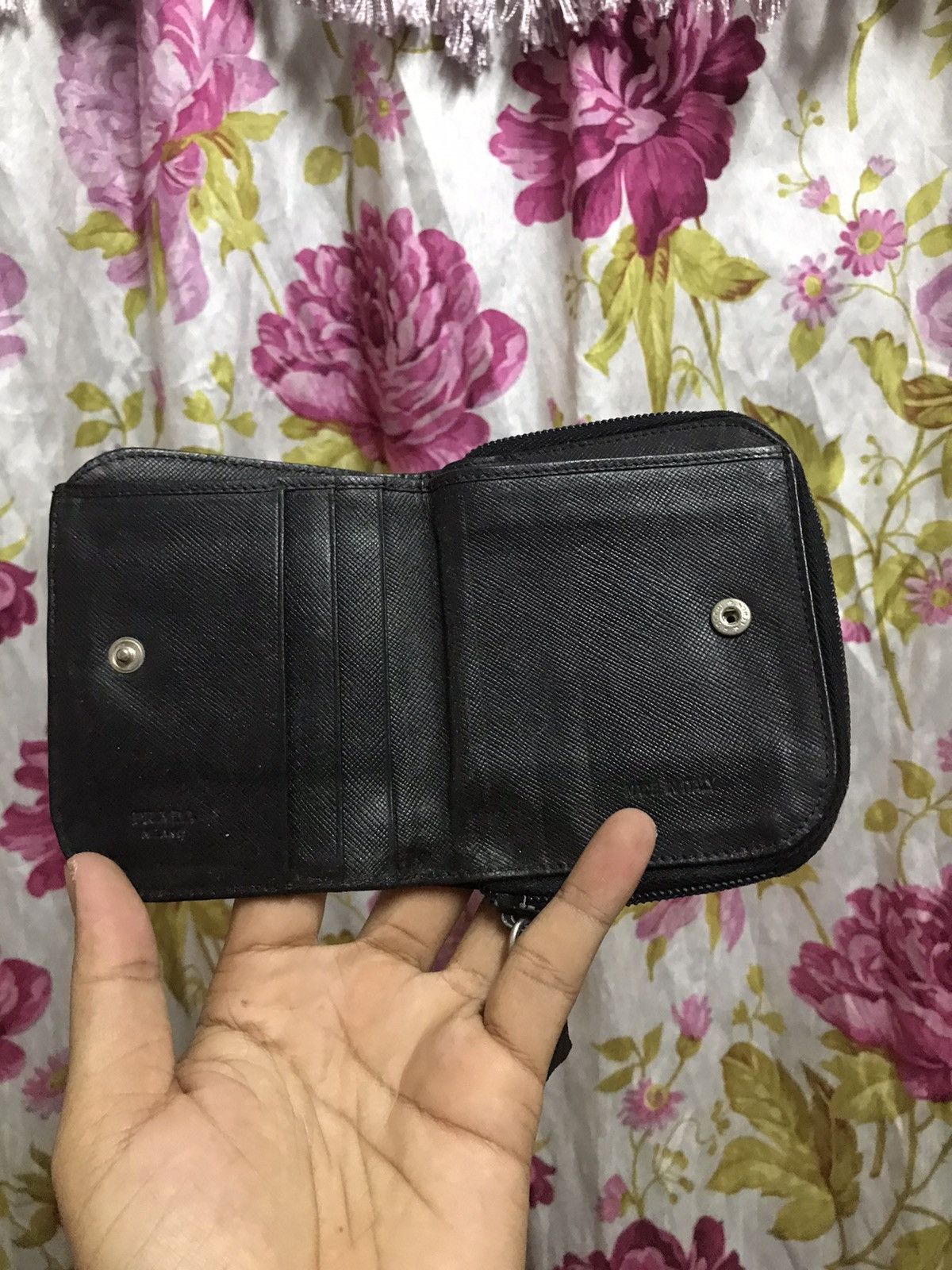 Prada Authentic Man Wallet Prada Zipper Size ONE SIZE - 5 Thumbnail