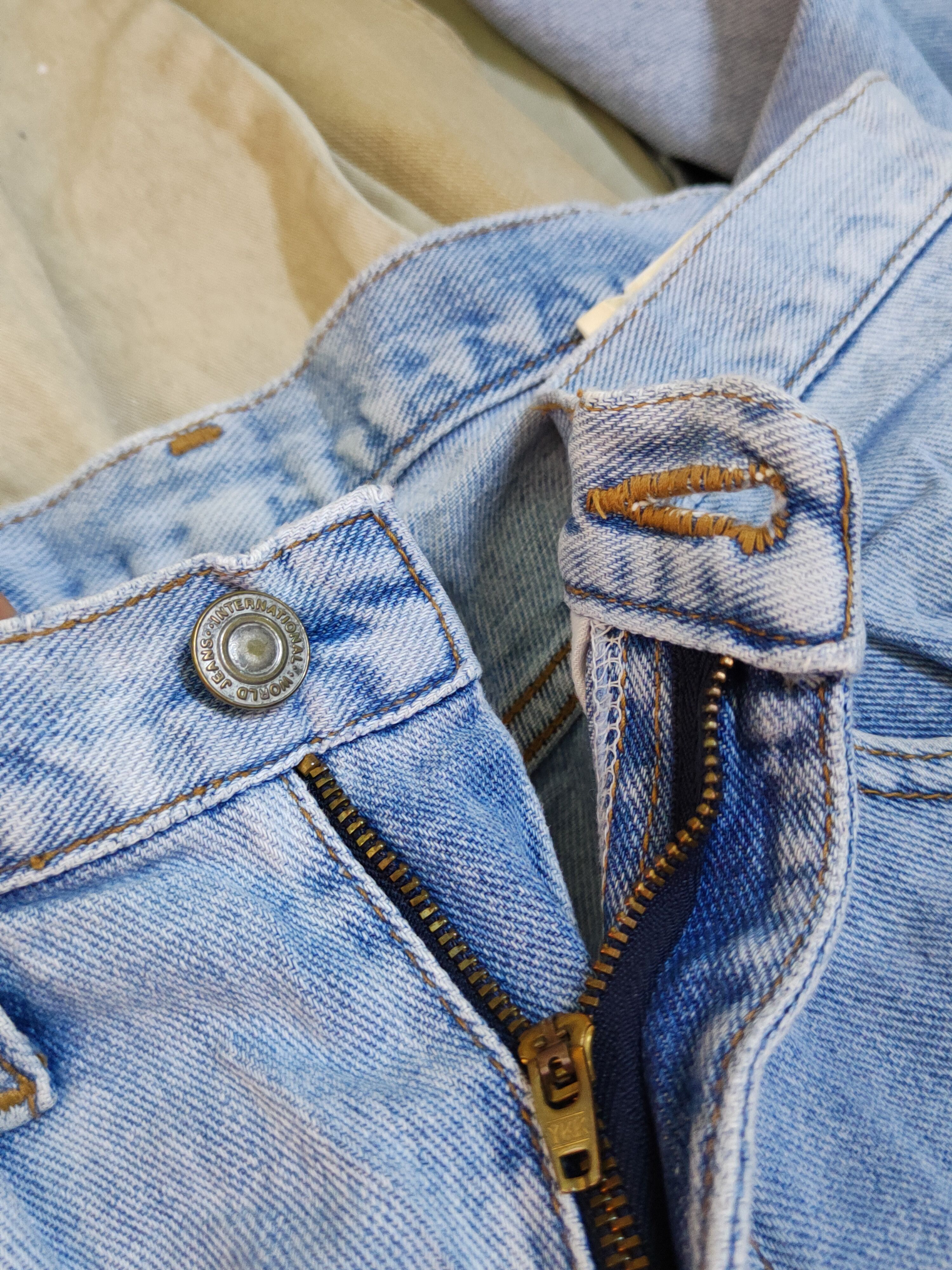 Japanese Brand Villand Blue Faded jeans vintage Denim pants #S1584 Size US 30 / EU 46 - 14 Thumbnail