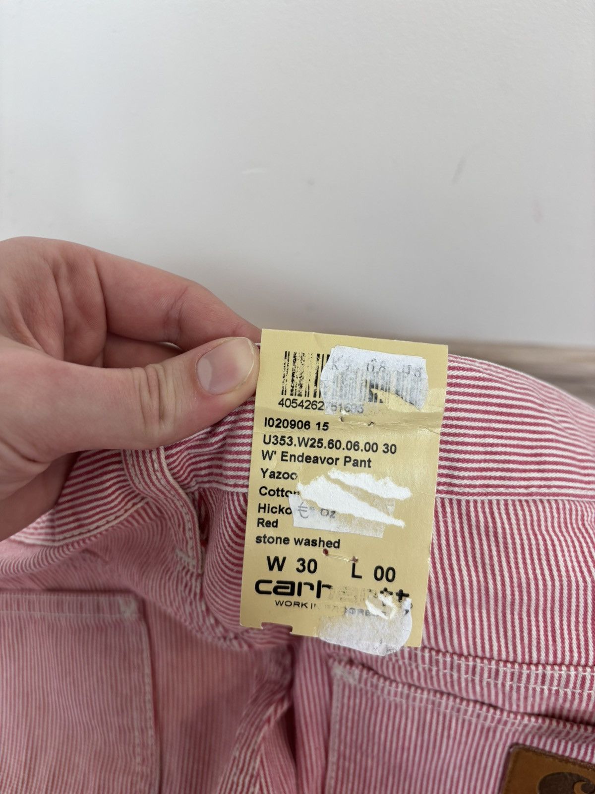 Carhartt Wip Carhartt WIP W’ Endeavor Pants NWT Carpenter Red/Pink Size 30" / US 8 / IT 44 - 14 Thumbnail
