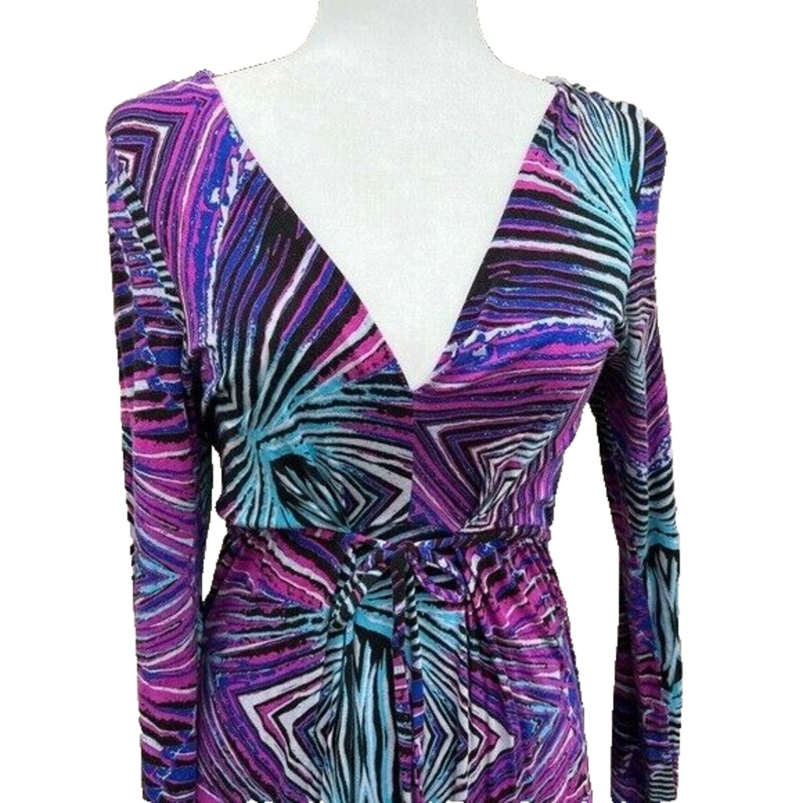 & Other Stories Buffalo David size M 92% viscose purple dress A000272 Size M / US 6-8 / IT 42-44 - 6 Thumbnail