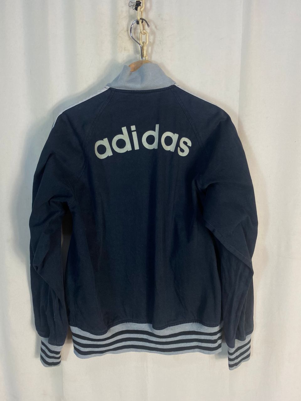 Adidas Adidas spellout zipper sweater Size US M / EU 48-50 / 2 - 11 Thumbnail