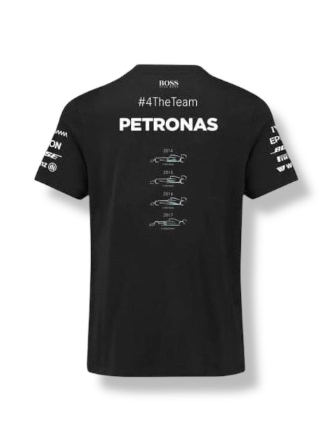 Mercedes-Benz 2017 Mercedes AMG F1 Team Mens Championship T-Shirt Black XL Size US XL / EU 56 / 4 - 2 Thumbnail