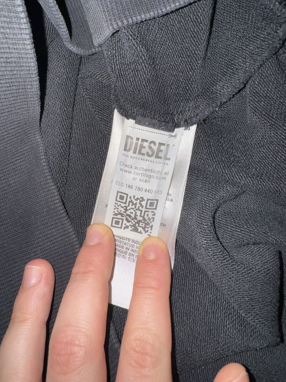 Diesel Diesel logo S-BOXT-N5 sweatshirt Size US L / EU 52-54 / 3 - 4 Thumbnail