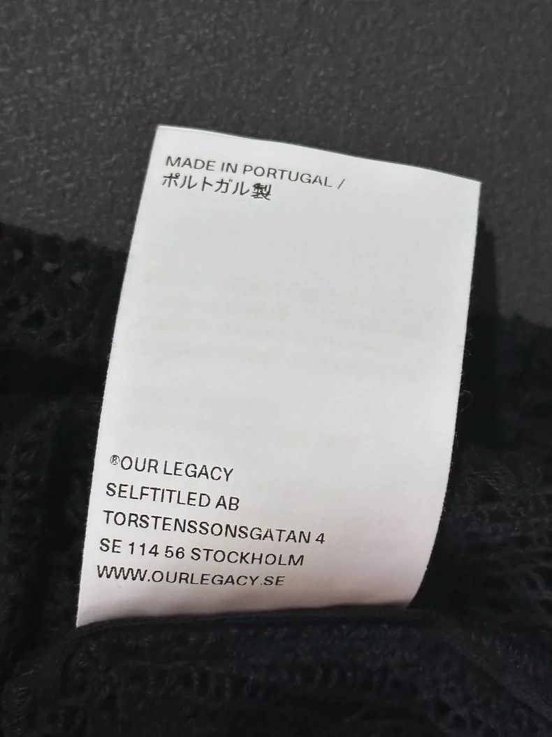 Our Legacy Our Legacy size46 Cut-out vest Size US S / EU 44-46 / 1 - 8 Thumbnail