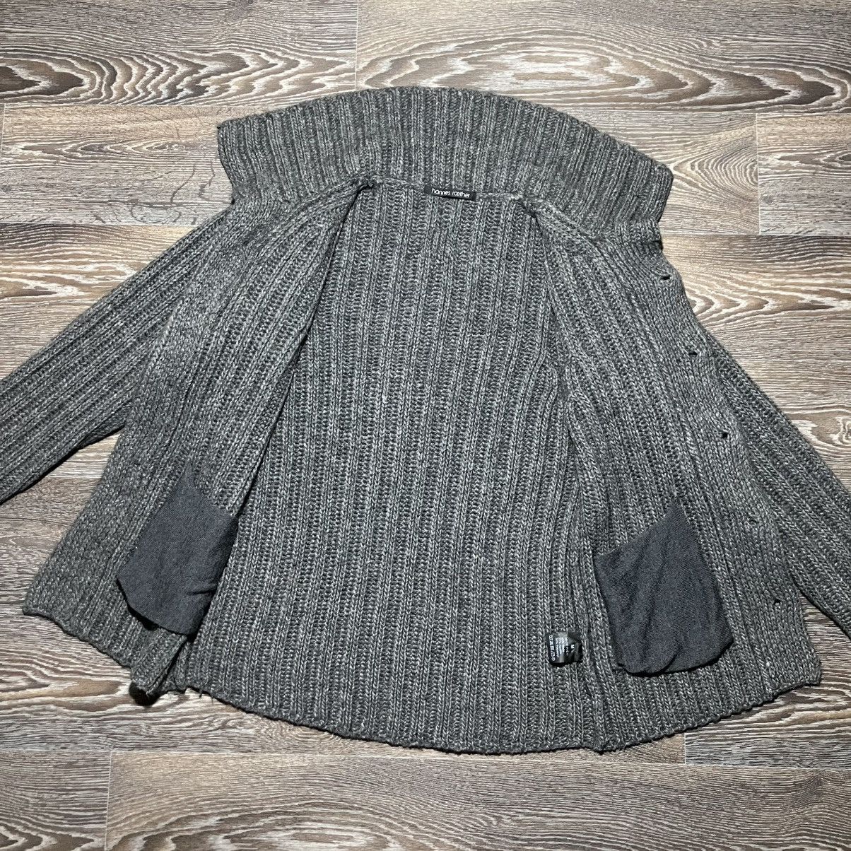 hannes roether HANNES ROETHER Wool Alpaca Heavyweight Knit Stretch Sweater Size US M / EU 48-50 / 2 - 9 Thumbnail