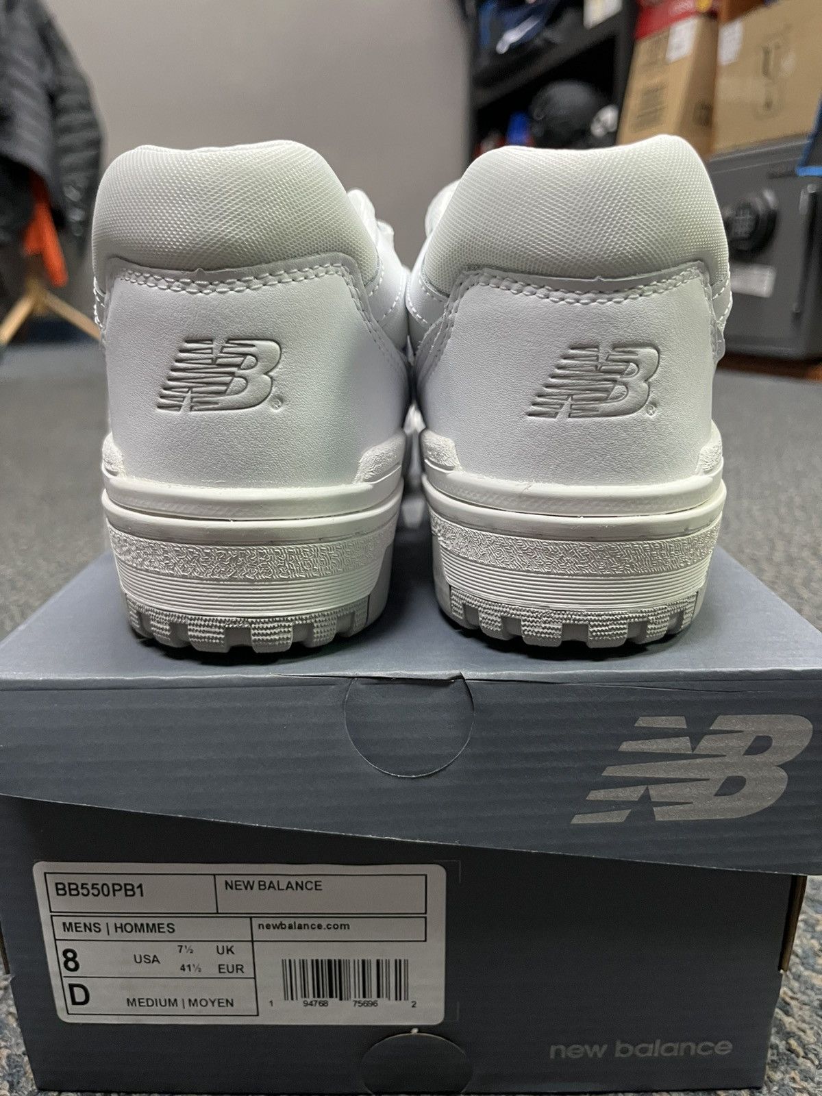 New Balance New balance 550 white Size US 8 / EU 41 - 4 Thumbnail