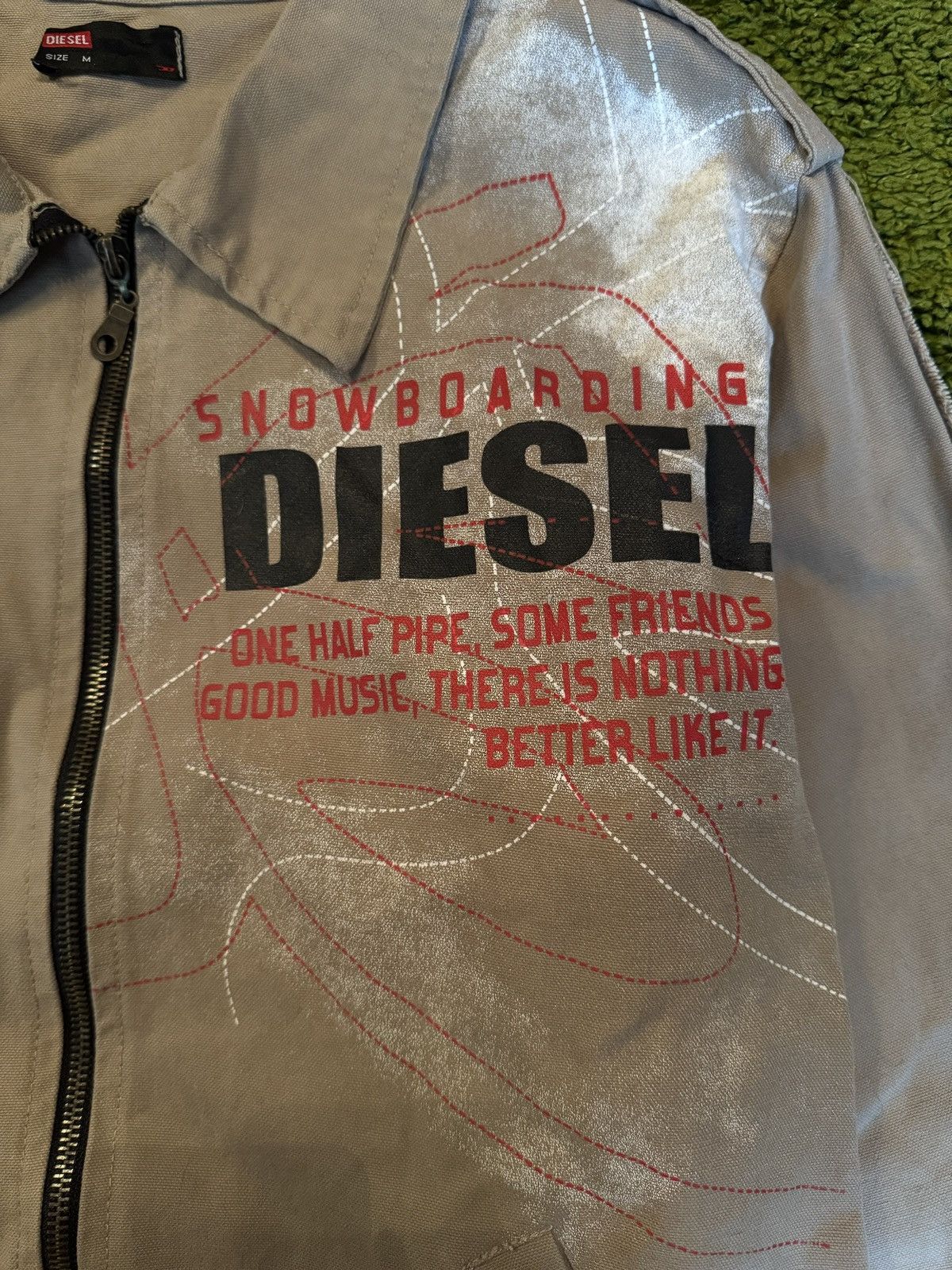 Diesel Diesel 2000s vintage printed patchwork jacket Y2K Size US M / EU 48-50 / 2 - 3 Thumbnail