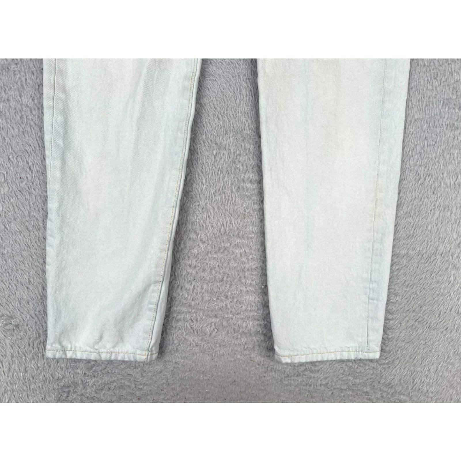 Levi's VINTAGE Levis Premium Jeans Womens 25 Blue Denim Big E Wedgie Straight Mid Rise 25x28 Size 42" / US 20 - 2 Thumbnail