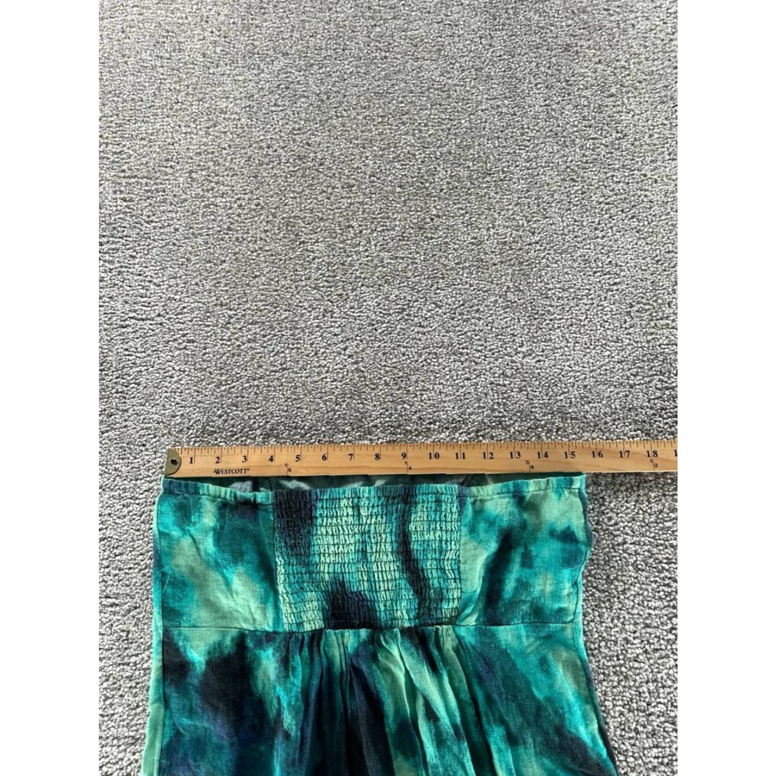 Anthropologie VINTAGE Anthropologie Dress Womens Small Blue Linen Blend Blouson De Tailored Casual Short Sleeveless Blue Dress 90s No Size S / US 4 / IT 40 - 6 Thumbnail
