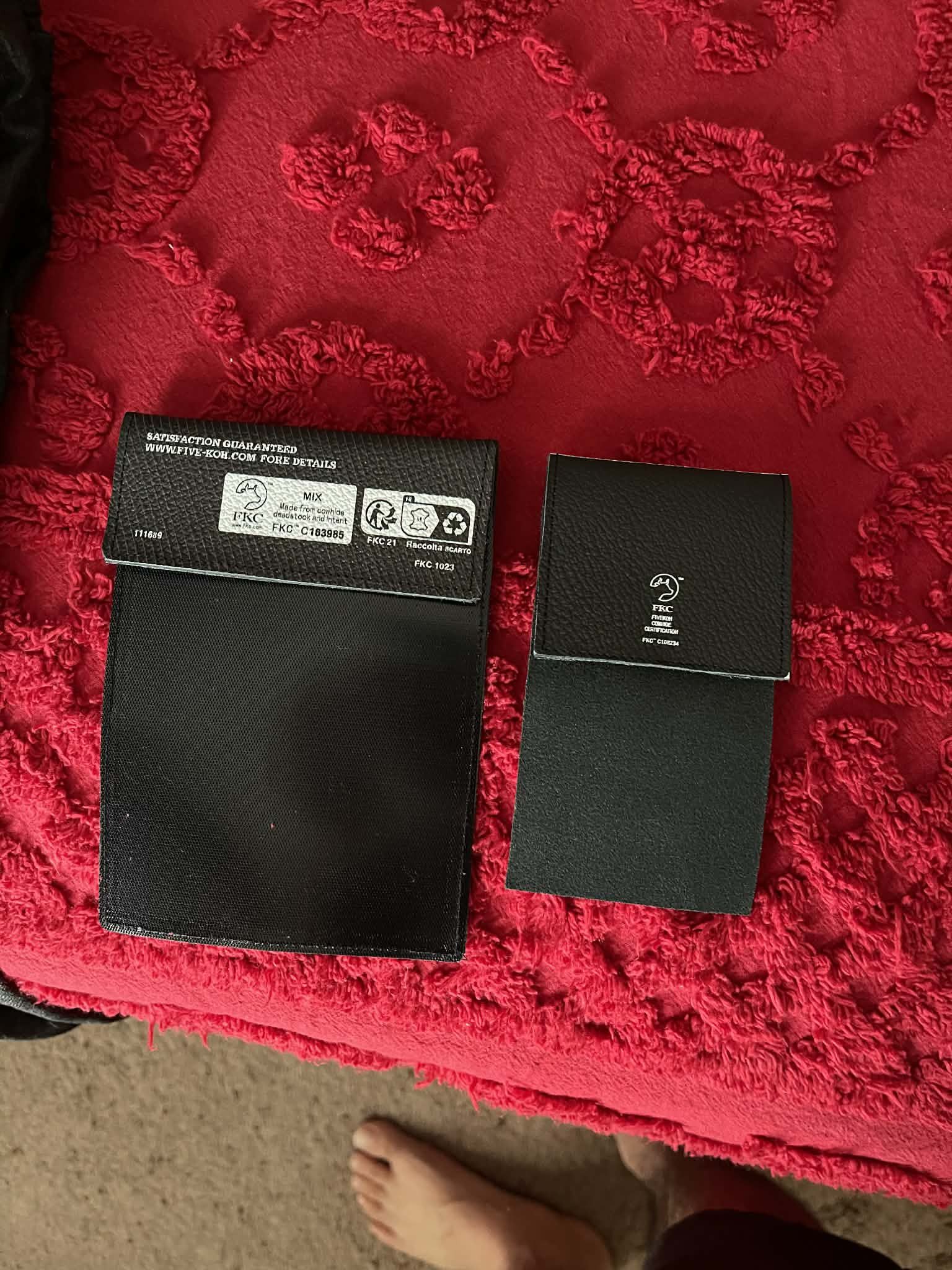 Other Black Waxed Raw Denim Jeans by Five-Koh Size US 32 / EU 48 - 8 Thumbnail