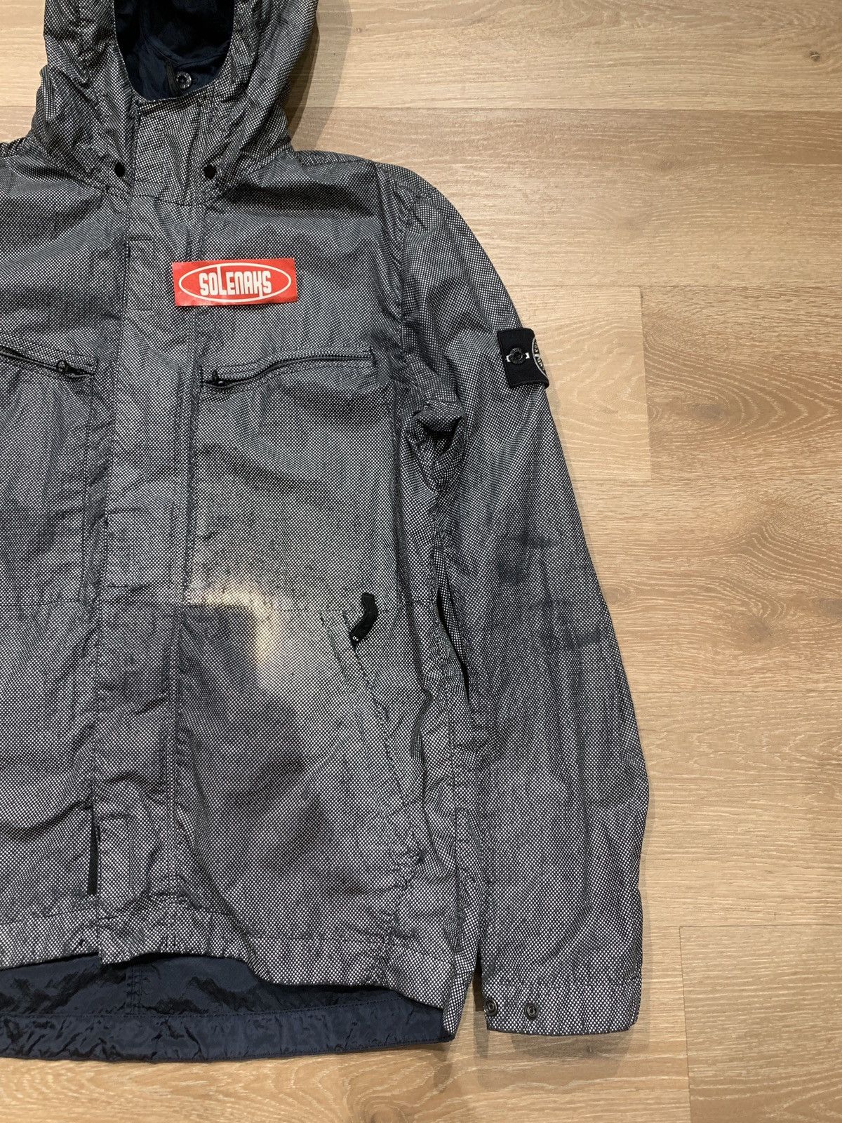 Designer × Stone Island Stone island pixel reflective hooded jacket rare Size US M / EU 48-50 / 2 - 4 Thumbnail