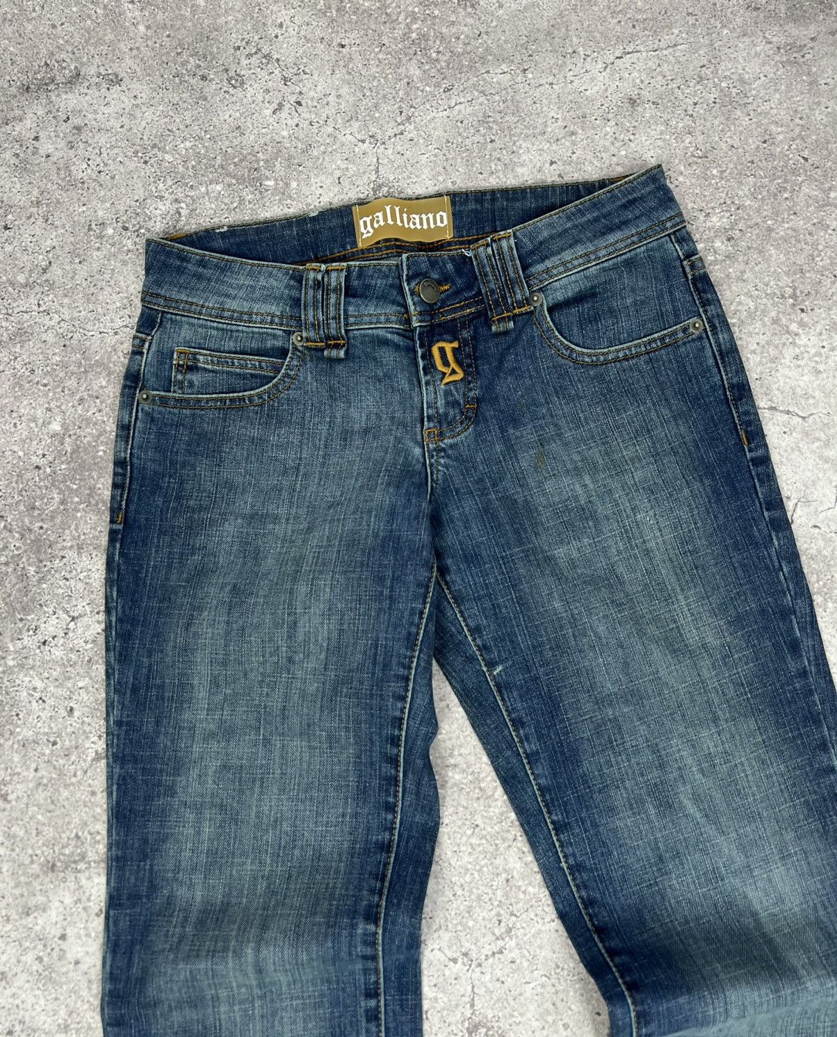 John Galliano John Galliano Women’s Jeans Denim Pants Size 28" / US 6 / IT 42 - 12 Thumbnail