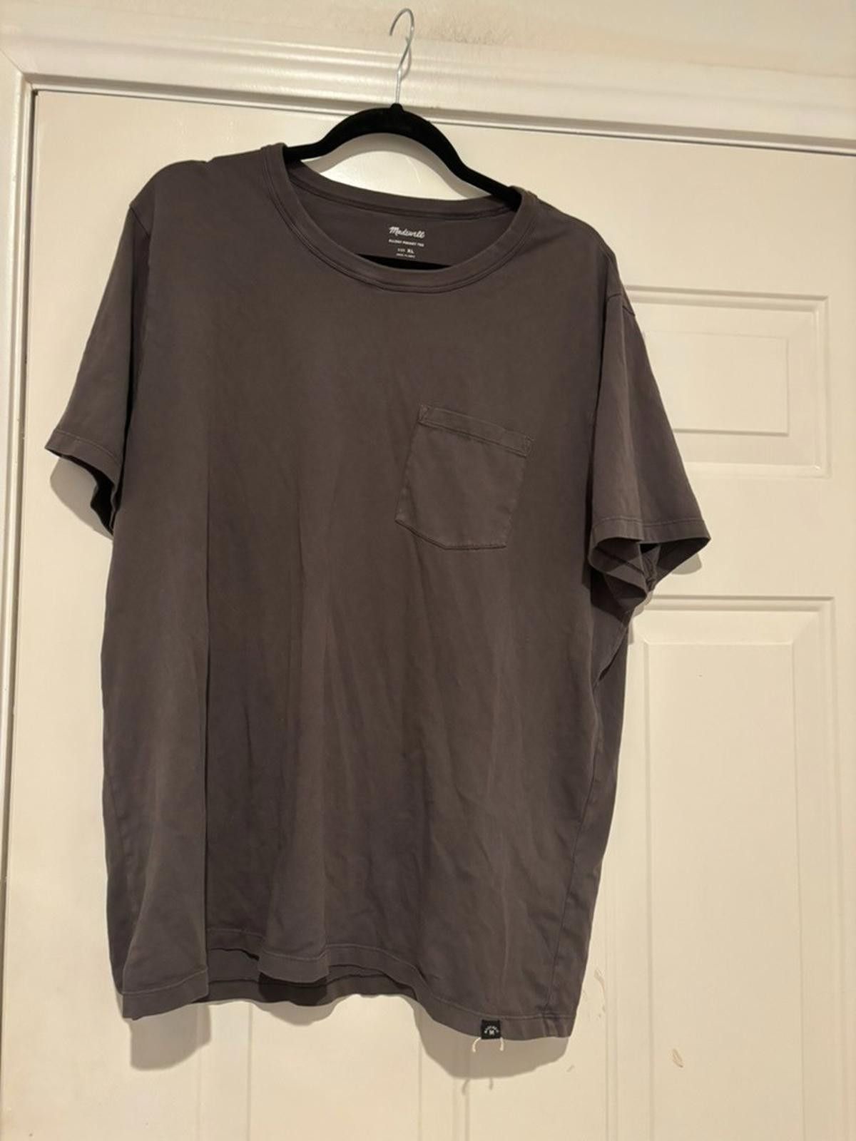 Designer Womens new without tags sz XL grey Madewell T shirt #571 Size XL / US 12-14 / IT 48-50 - 1 Preview