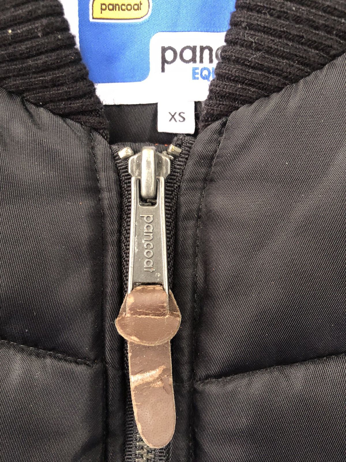 Pancoat Pancoat Puffer Bomber Jacket Black Grey Size XS Size US XS / EU 42 / 0 - 6 Thumbnail