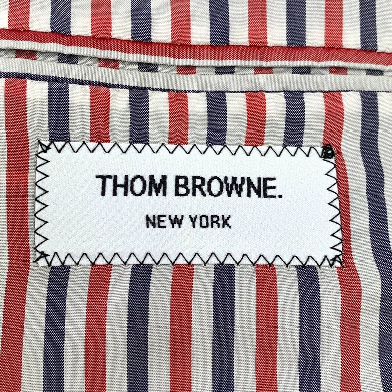 Thom Browne Thom Browne size0 Dark blue collar long sleeve overcoat Size US XS / EU 42 / 0 - 5 Thumbnail