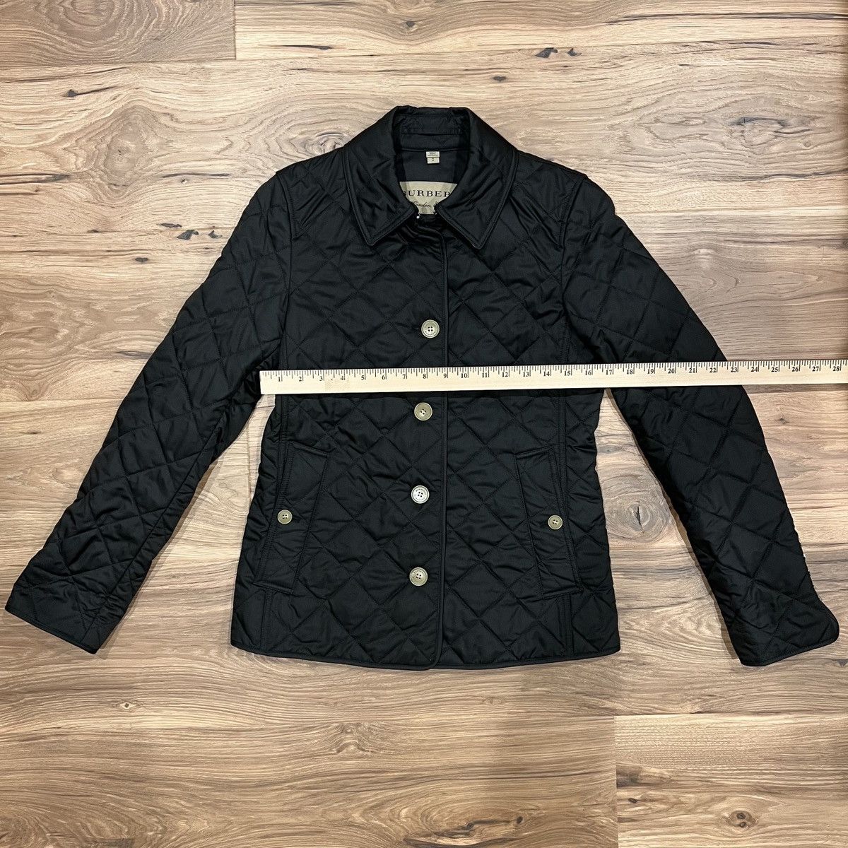Burberry Burberry Womens Quilted Black Jacket Small with Garment Bag Size S / US 4 / IT 40 - 7 Thumbnail