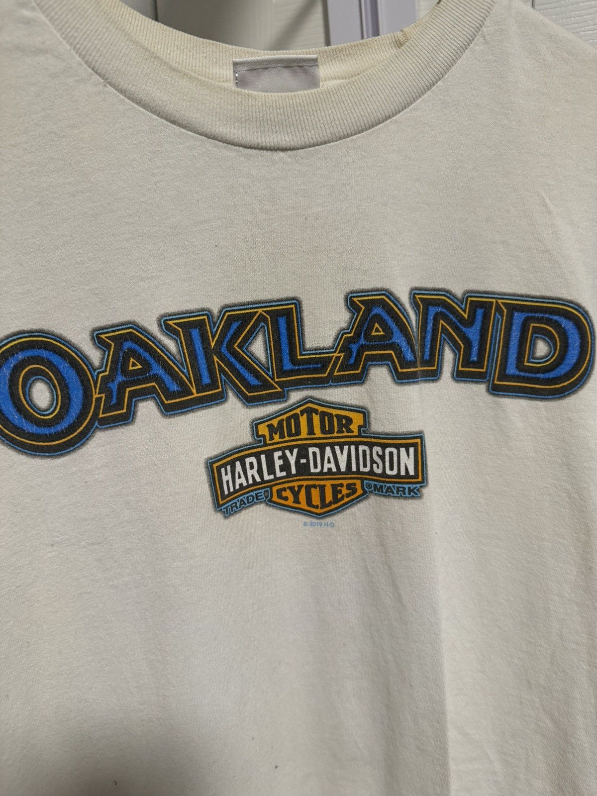 Harley Davidson Harley Davidson “Oakland” Vintage T-Shirt Size US XL / EU 56 / 4 - 3 Thumbnail