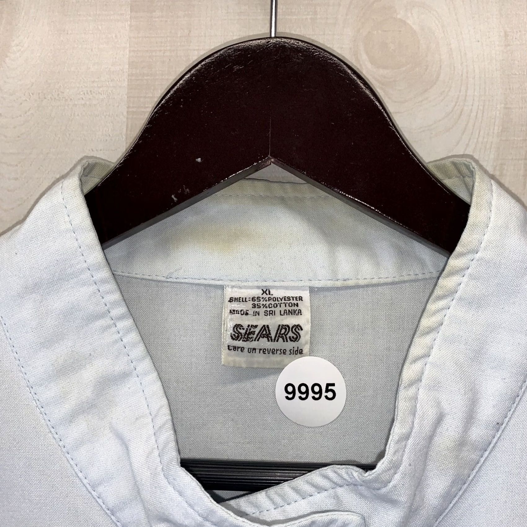 Sears VINTAGE Sears Hudson Internal Combustion Blue Mens Shop Jacket XL-9995 Jacket Bomber Mens Size US XL / EU 56 / 4 - 2 Thumbnail