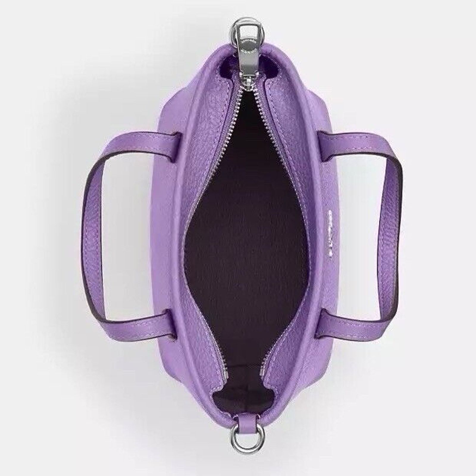 NWT Coach City Mini Tote Bag in Iris- Purple CW031