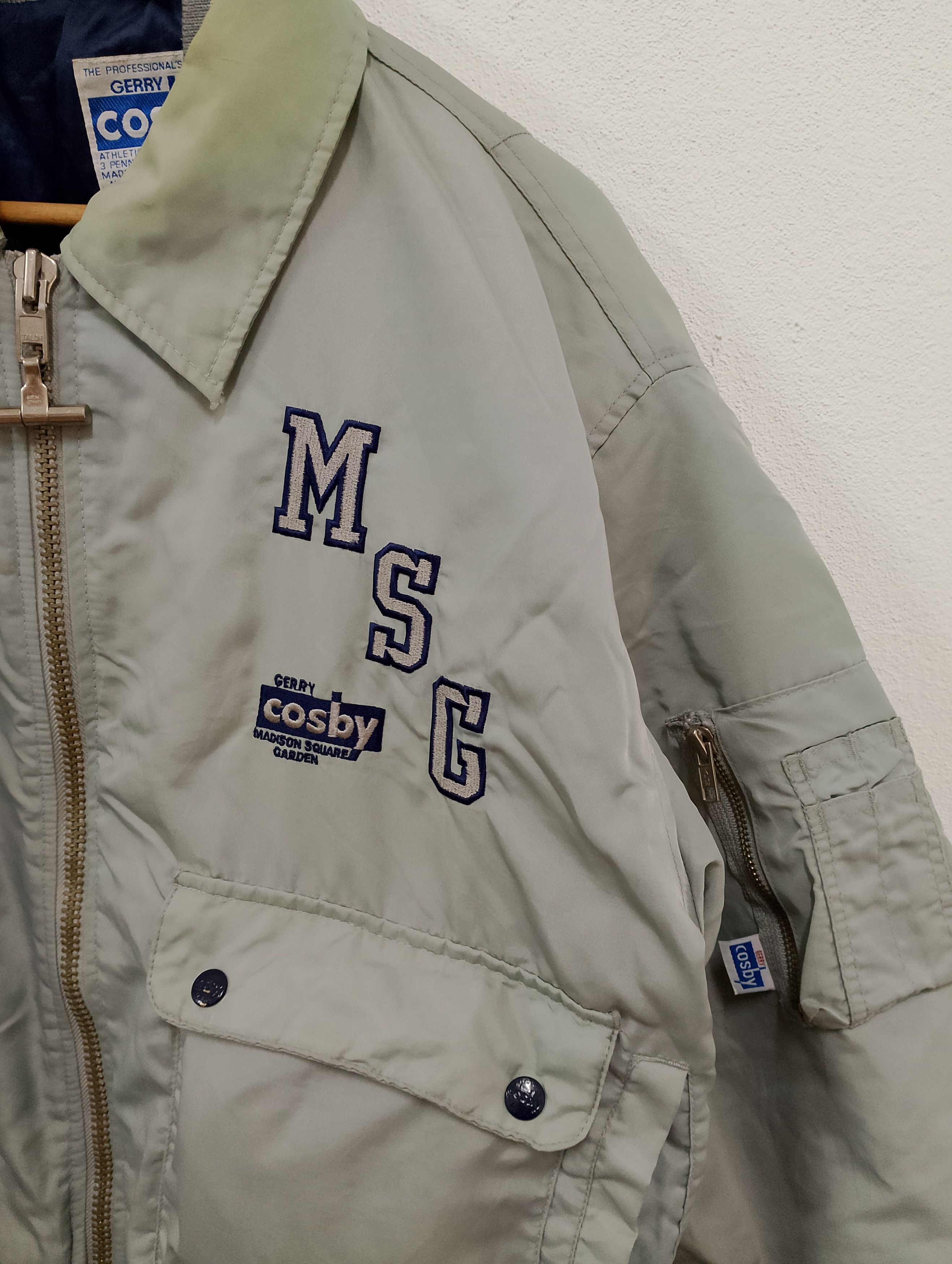 Japanese Brand Vintage 90s Gerry Cosby Madison Square Garden Jacket Size US XL / EU 56 / 4 - 2 Thumbnail