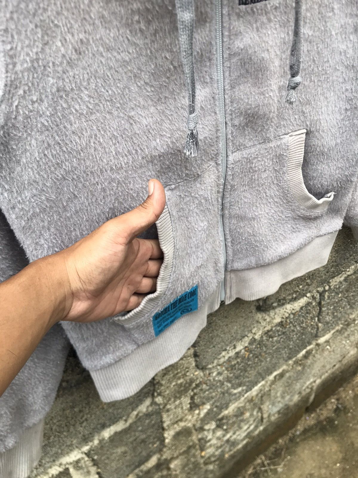 Gotcha ⚡️Surf Style Vintage Gotcha Fleece Hooded Sweater Size US M / EU 48-50 / 2 - 6 Thumbnail