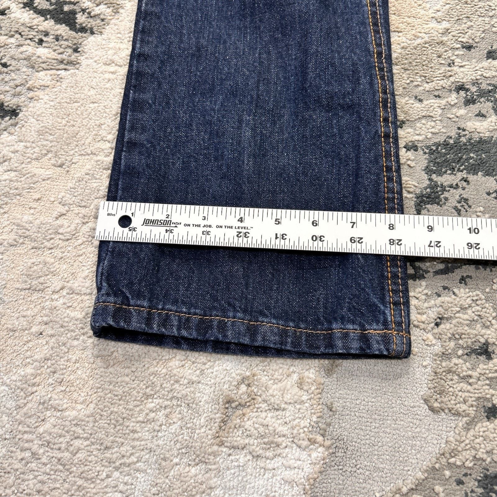 CINCH Cinch Miller Jeans Womens 29x32 Blue Denim Straight Leg Size 29" - 11 Thumbnail
