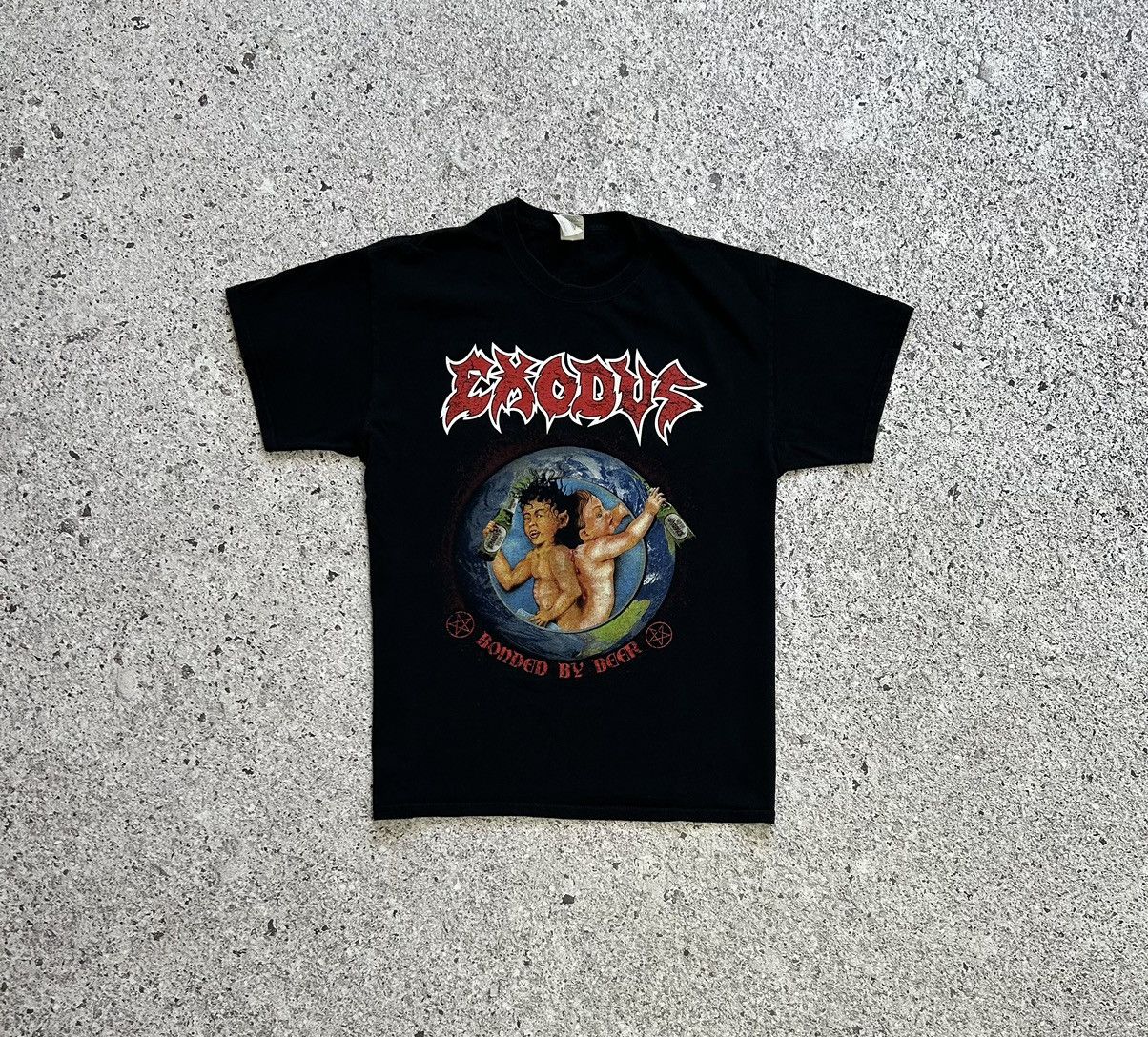 Band Tees × Vintage Vintage 1990s Exodus Bonded By Blood Rock Band T-Shirt Size US L / EU 52-54 / 3 - 3 Thumbnail