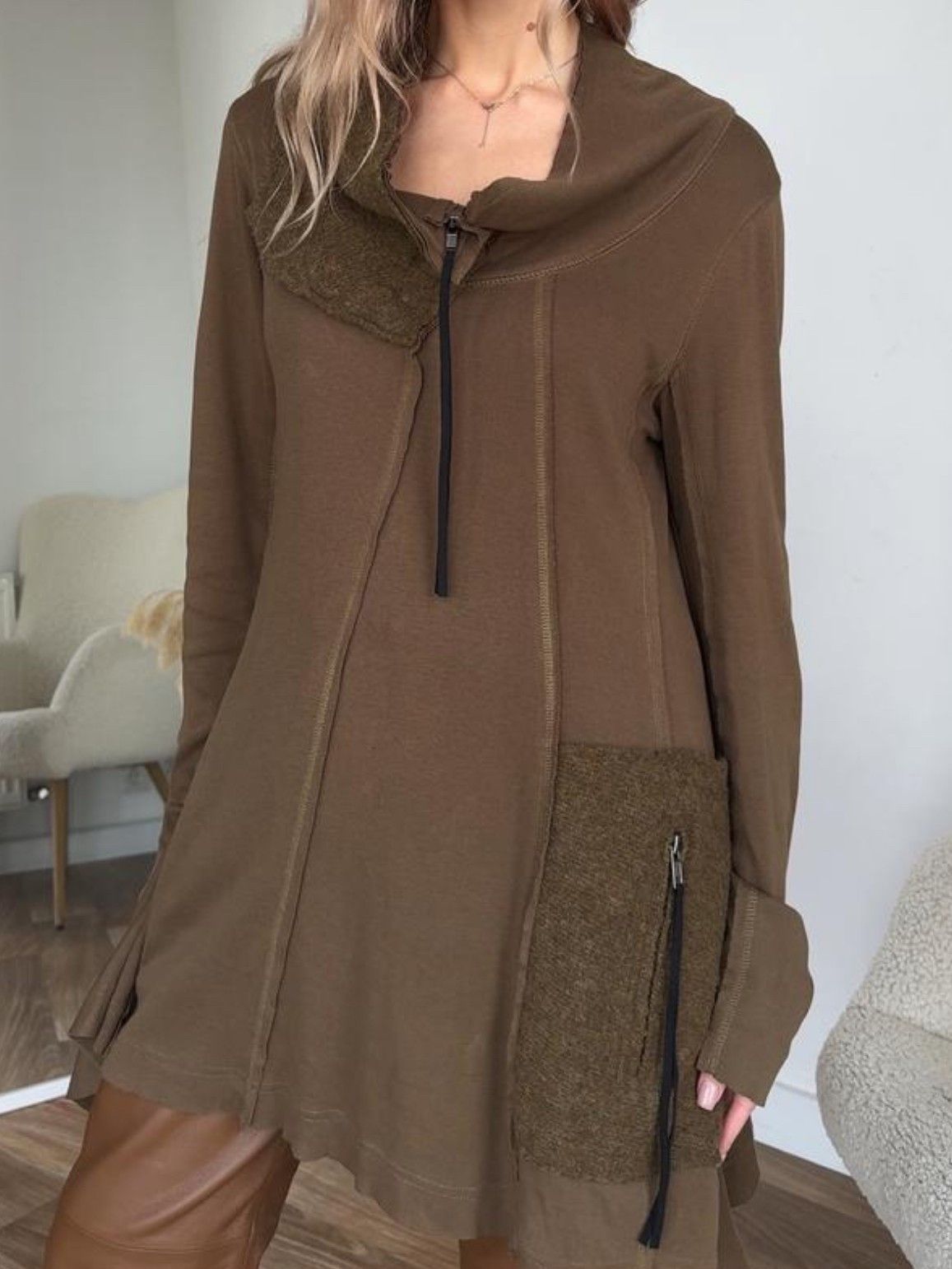 Rundholz Rundholz Women's Brown Dress Size S Size S / US 4 / IT 40 - 1 Thumbnail