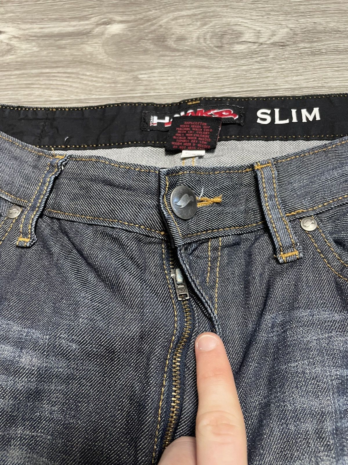 Tony Hawk 36/30 Vintage Tony Hawk Skateboarding Denim Jeans SK8 Size US 36 / EU 52 - 10 Thumbnail