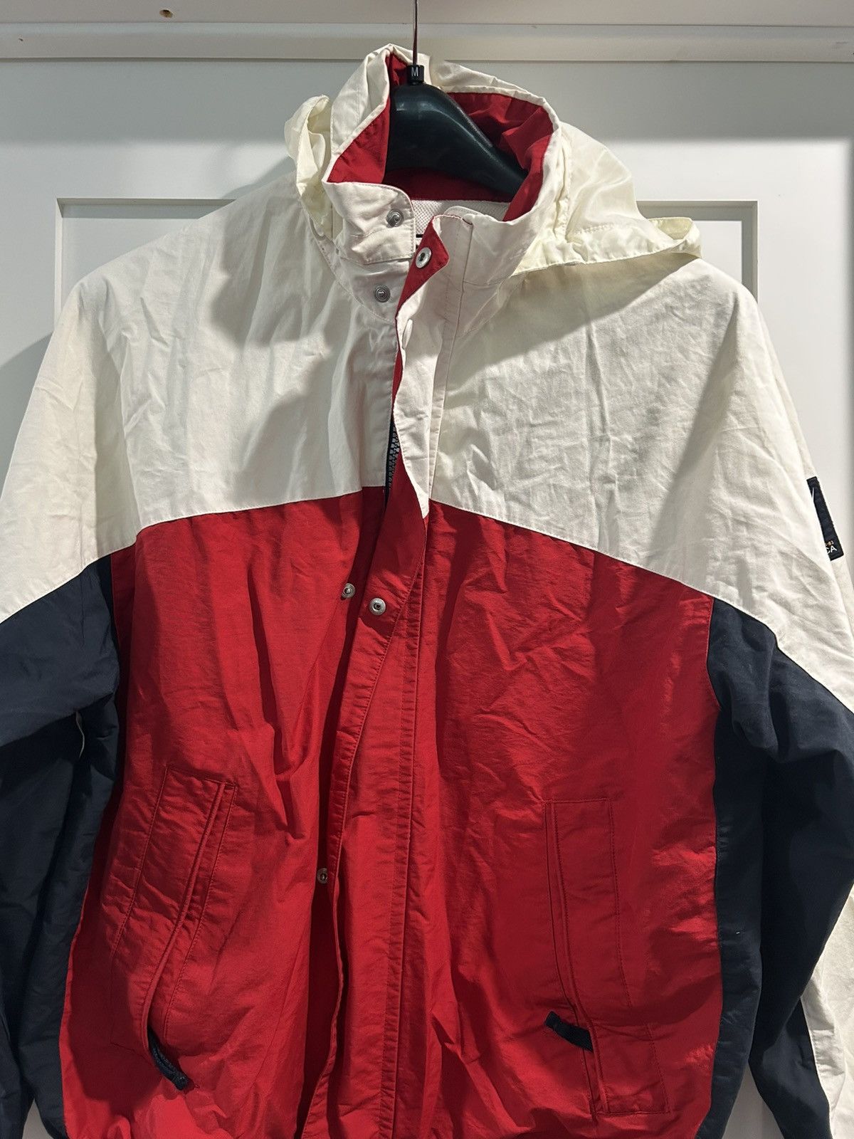 Nautica Vintage Nautica Windbreaker Light Jacket Size US M / EU 48-50 / 2 - 2 Thumbnail