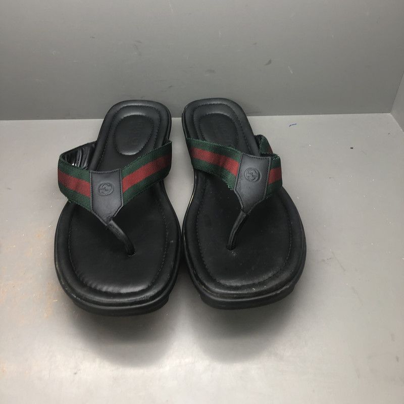 Gucci Gucci Black Casual Flip-Flops for Men - Size US 9.5 / EU 42-43 - 2 Thumbnail