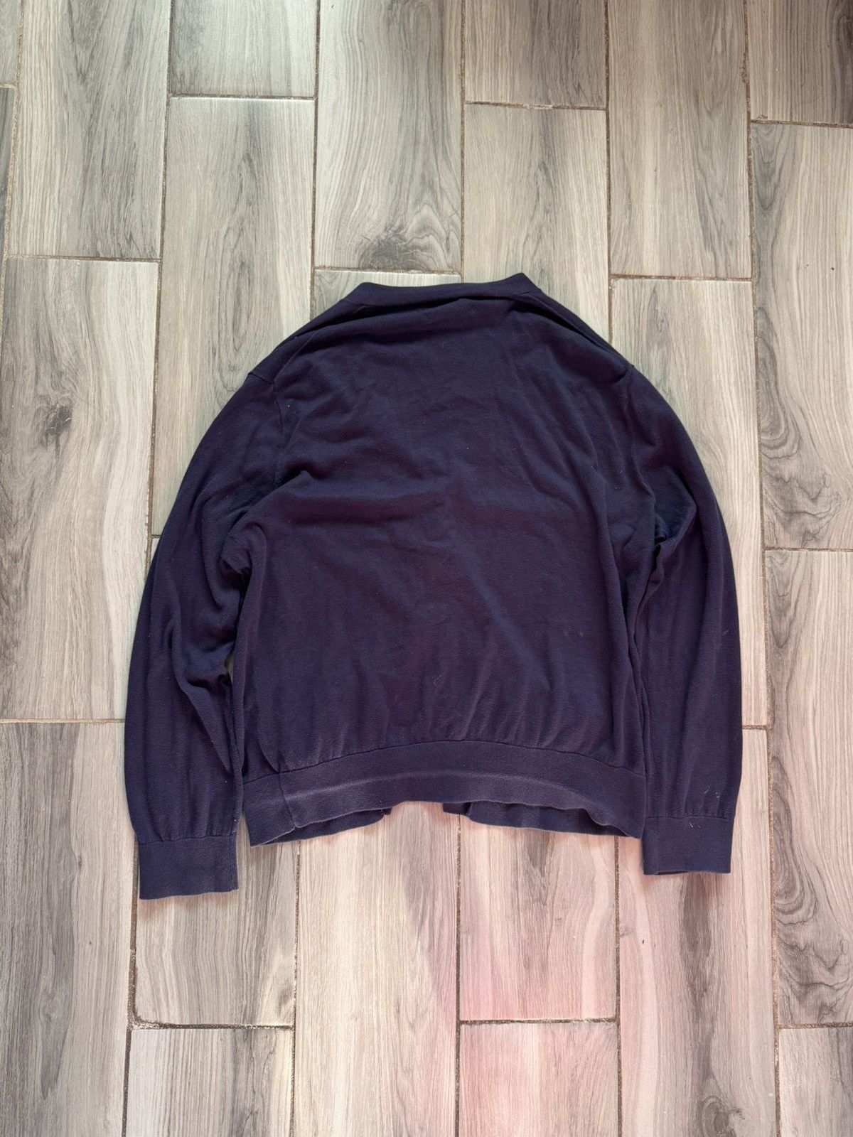 Other Vintage Polo Ralph Lauren navy cardigan Size US L / EU 52-54 / 3 - 5 Thumbnail
