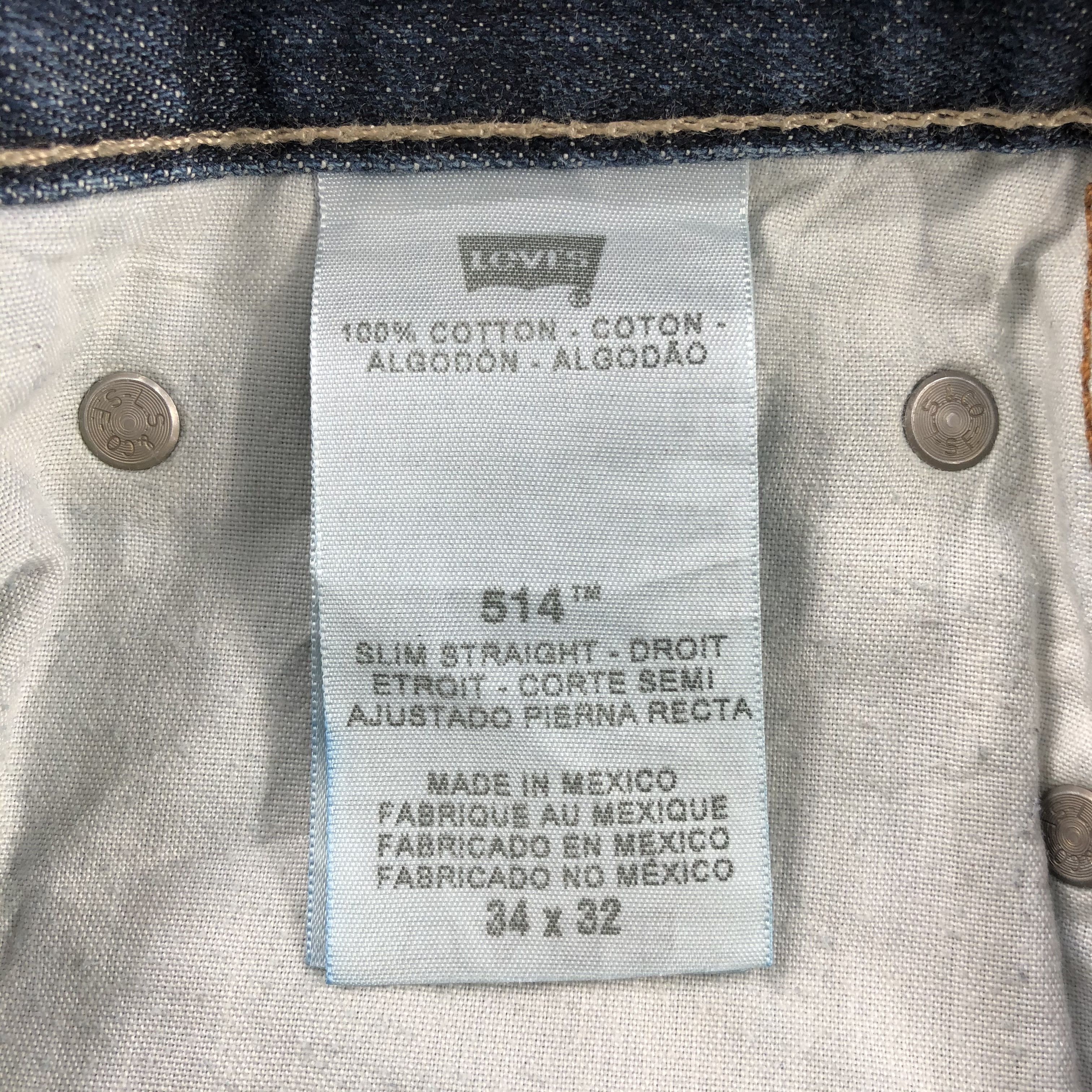 Levi's × Vintage Vintage Blue Wash Levis 514 Jeans-JM2334 Size US 36 / EU 52 - 13 Thumbnail