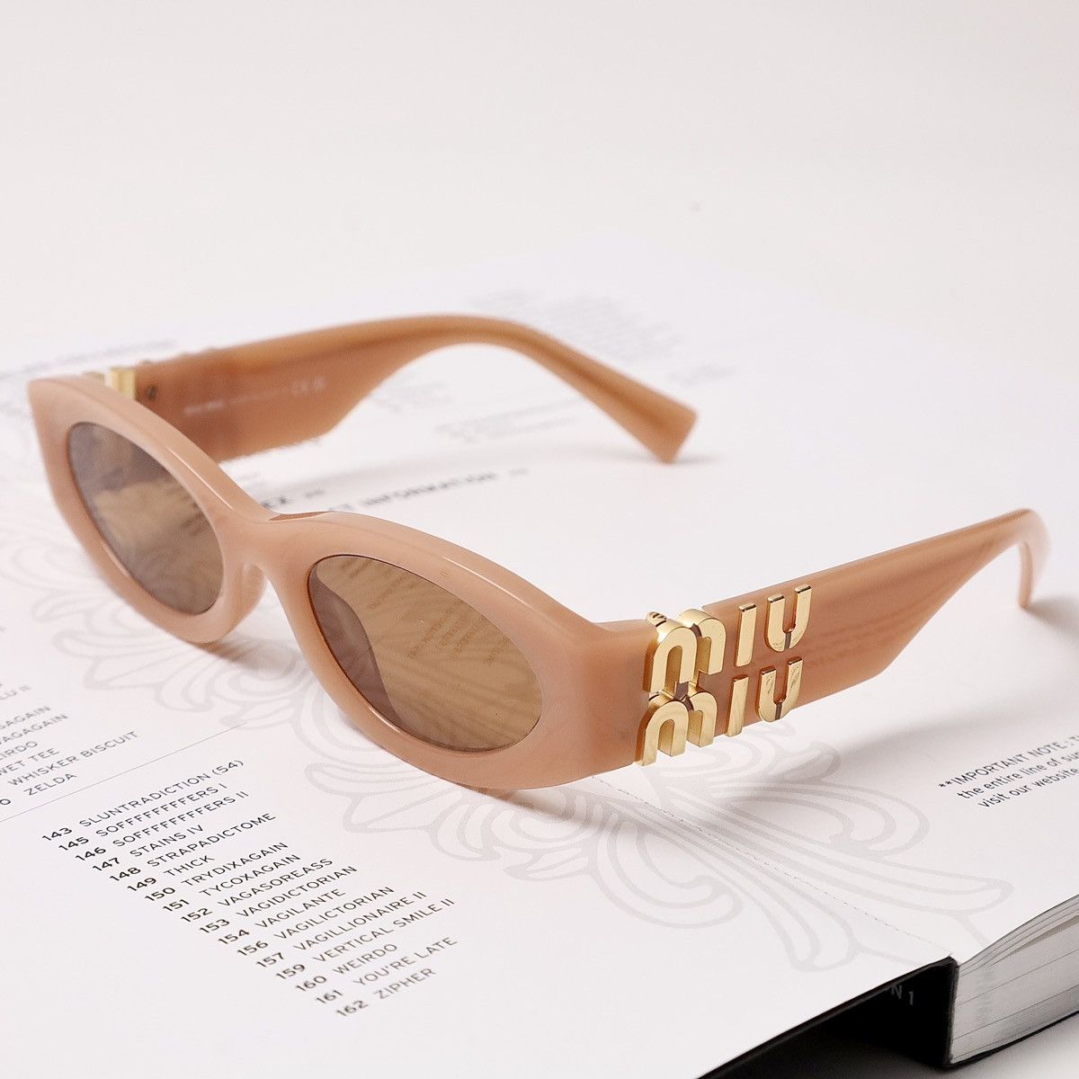 Miu Miu MIU MIU 0MU 11WS SUNGLASSES Size ONE SIZE - 2 Thumbnail