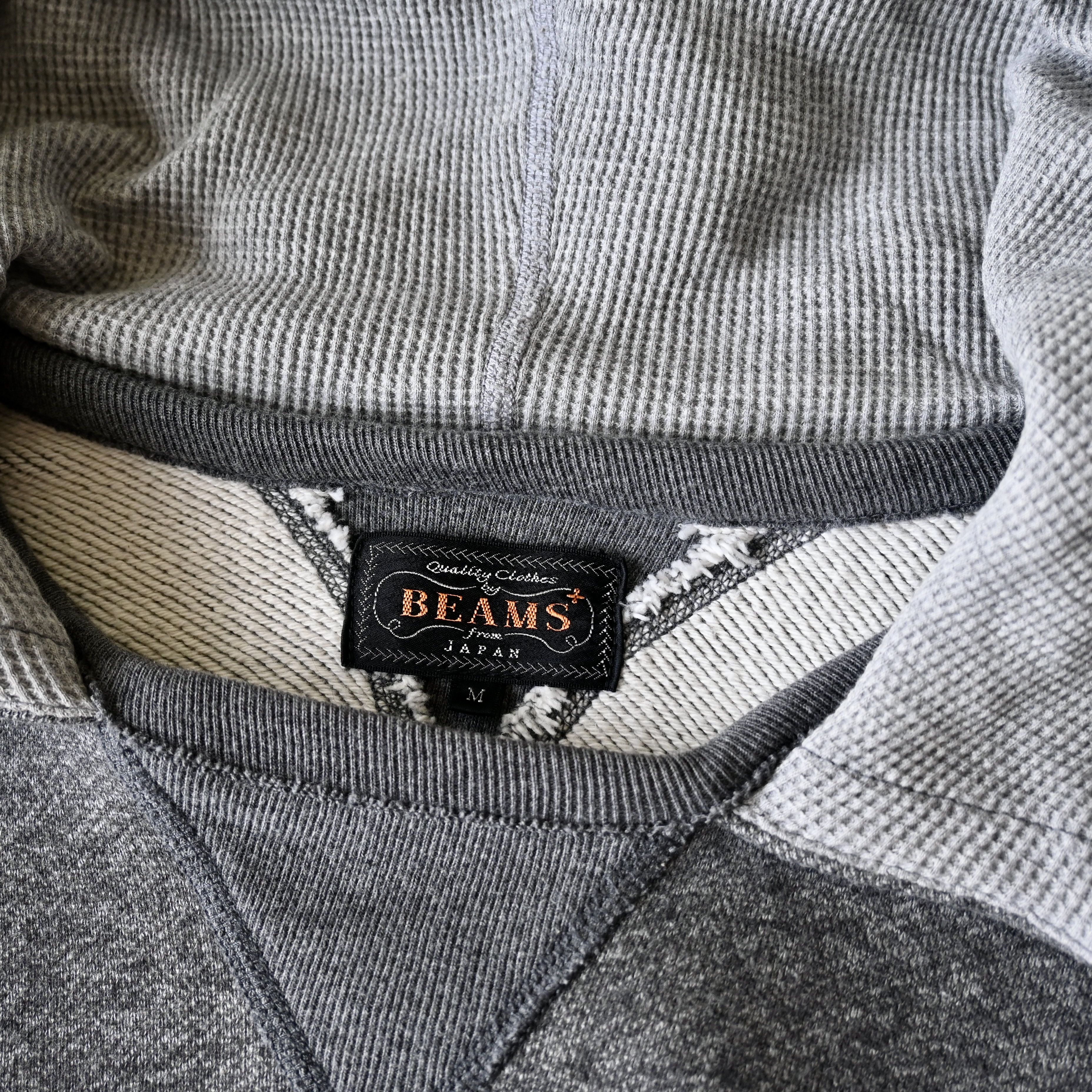 Beams Plus BEAMS Plus vintage-inspired hooded sweatshirt made in Japan Size US M / EU 48-50 / 2 - 12 Thumbnail