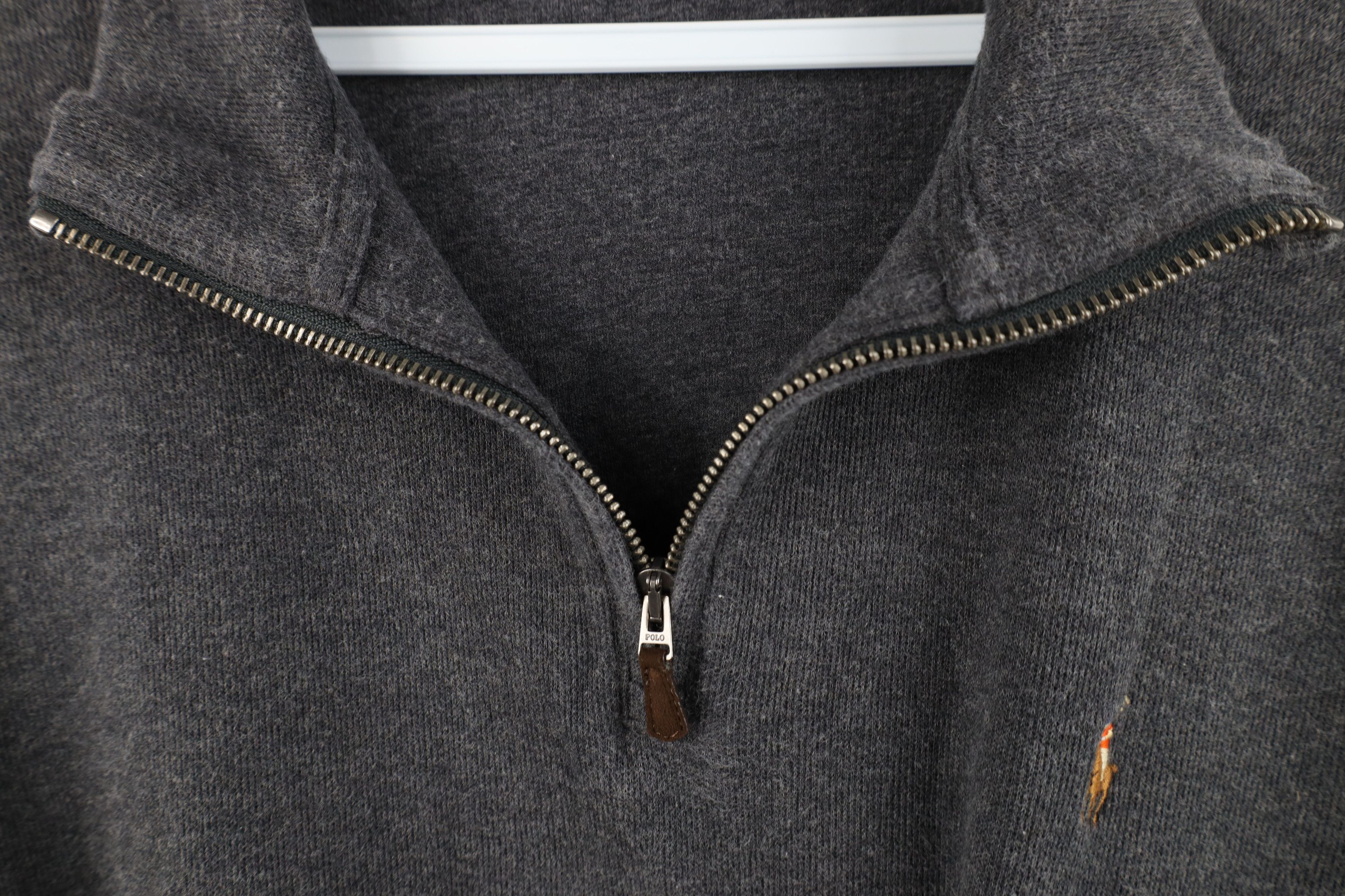 Ralph Lauren Vintage Y2K Ralph Lauren Estate Rib Ribbed Knit Sweater Gray Size US L / EU 52-54 / 3 - 5 Thumbnail