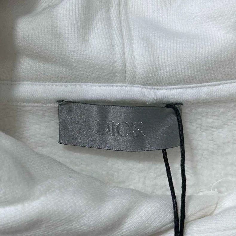 Dior Dior Embroidered white hoodie 2506-Nextarrow Size US M / EU 48-50 / 2 - 5 Thumbnail