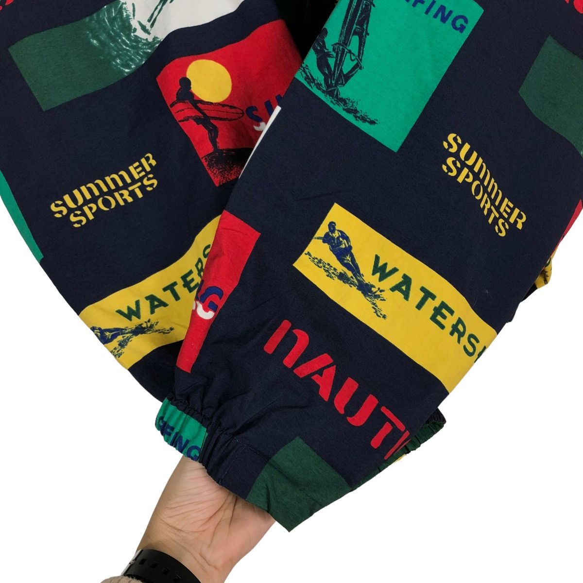 Nautica 🔥90s Bomber Jacket Reversible Overprint Nautica Color Block Size US XL / EU 56 / 4 - 11 Thumbnail