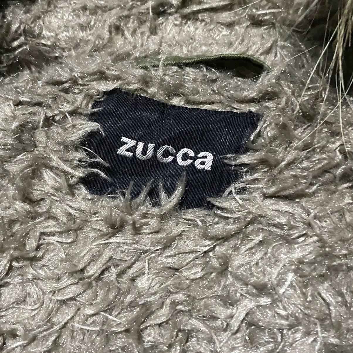 Zucca 🔥RARE🔥 Zucca 00s asymetircal fur lined jacket Size US L / EU 52-54 / 3 - 8 Thumbnail