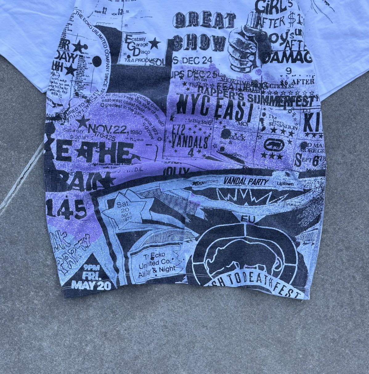 Ecko Unltd. × Vintage Vintage Ecko Unltd Y2K streetwear band rare t-shirt Size US M / EU 48-50 / 2 - 3 Thumbnail
