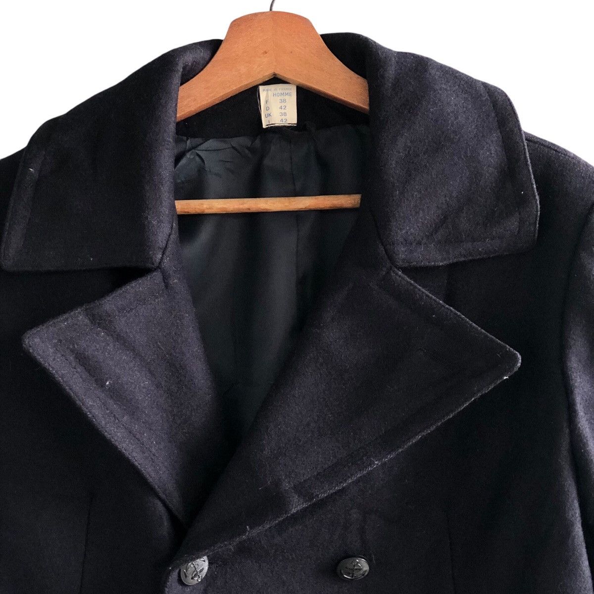 Vintage Michel Beaudouin Black Vintage Duffle Coat Size M Size US M / EU 48-50 / 2 - 4 Thumbnail