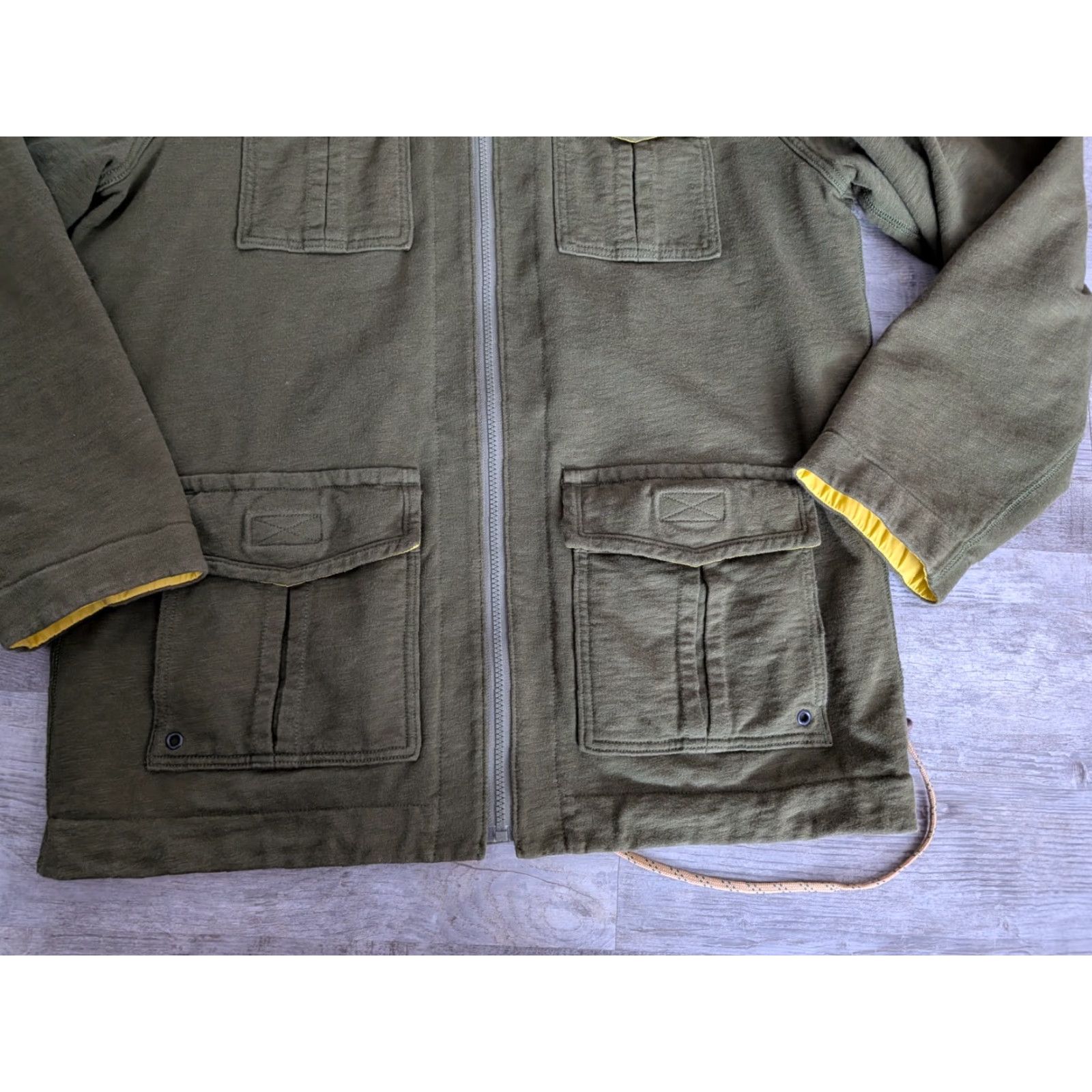 Eddie Bauer VINTAGE Eddie Bauer Jacket Mens Large Green Y2K Army Barn Boho Chore Grunge Reversible Size US L / EU 52-54 / 3 - 5 Thumbnail