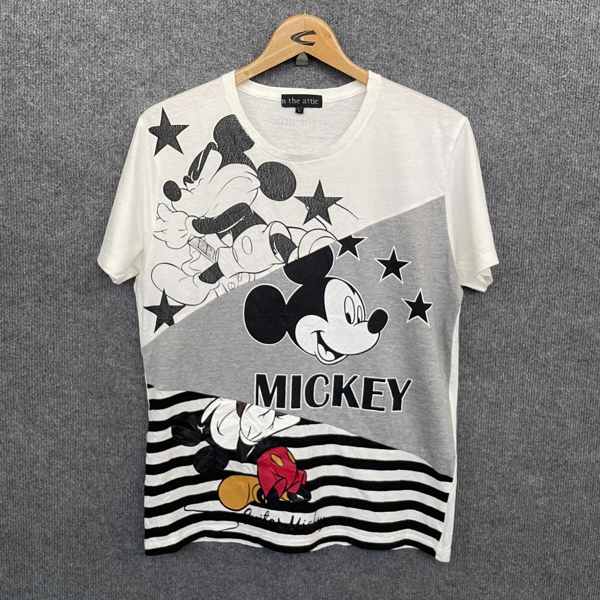 In The Attic × Mickey Mouse In The Attic x Disney Asymmetrical Tee  