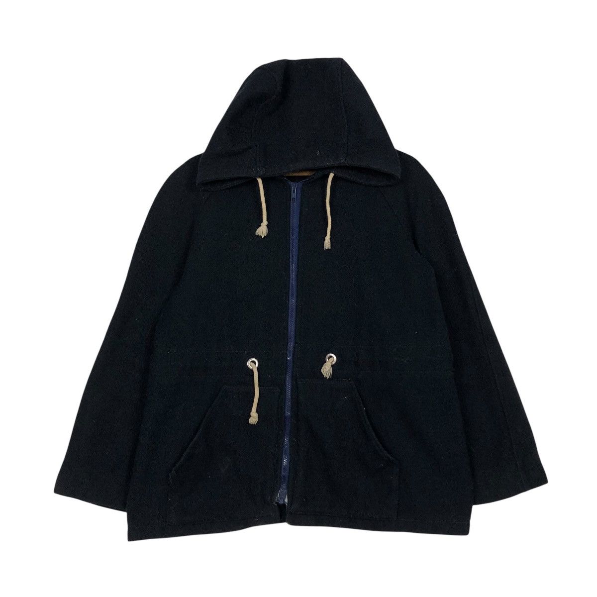 Vintage 🔥VINTAGE WOOL ZIPPER JACKET LE MINOR MADE IN FRANCE Size US M / EU 48-50 / 2 - 3 Thumbnail