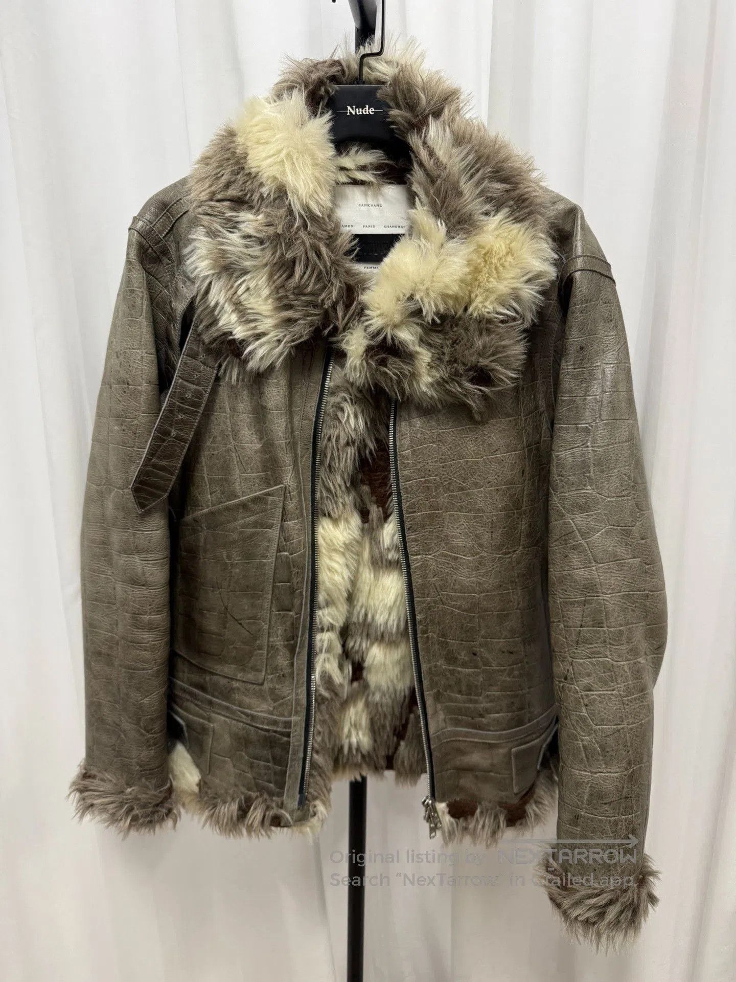 Sankuanz SANKUANZ Antelope Leather Jacket. Size US M / EU 48-50 / 2 - 1 Thumbnail