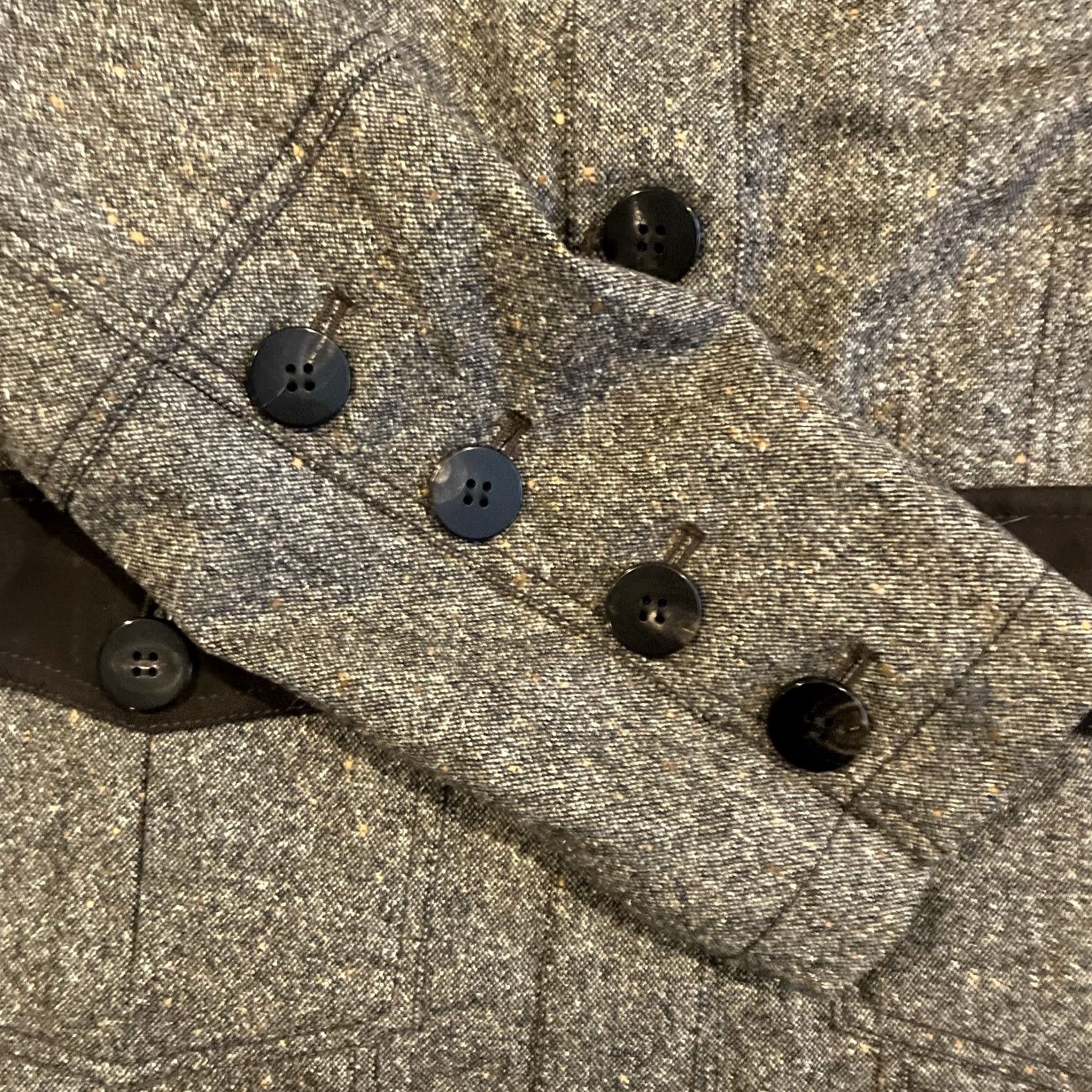 Vintage VINTAGE Esther Chen Jacket Women Size 8 Silk Suede Brown 100% Silk & Suede RARE SAMPLE NOT FOR SALE Size M / US 6-8 / IT 42-44 - 4 Thumbnail