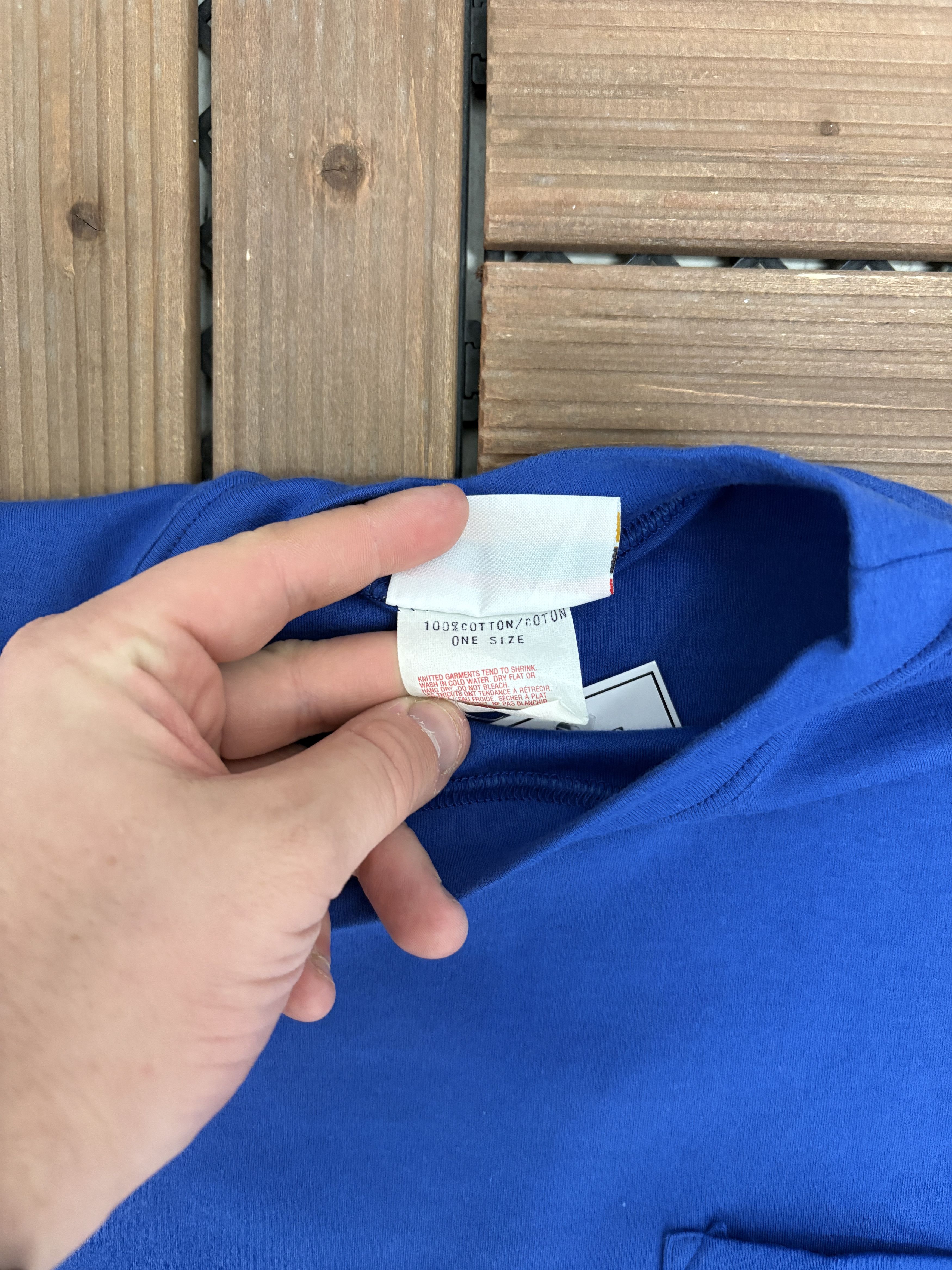 Vintage Grand Prix International Vintage Blue T-Shirt Tee Size US XL / EU 56 / 4 - 5 Thumbnail